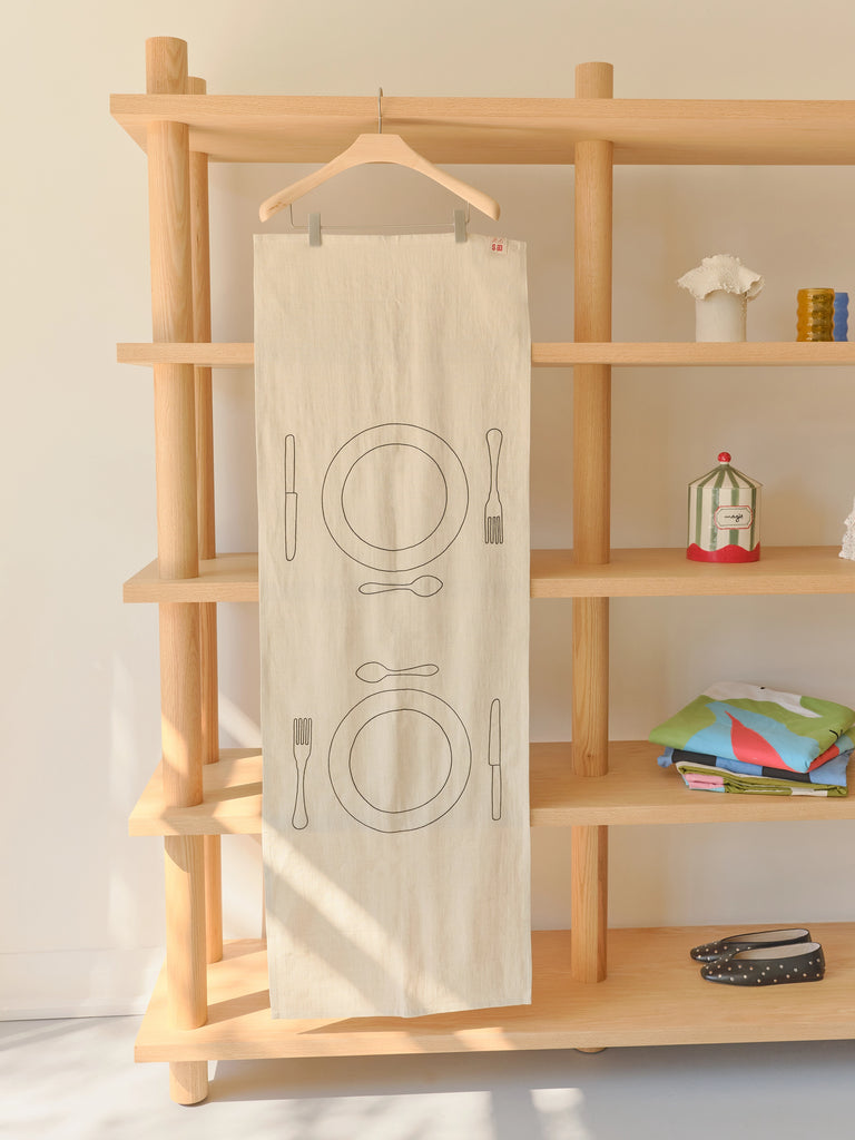 Minimaliste Duo Placemat (Black)