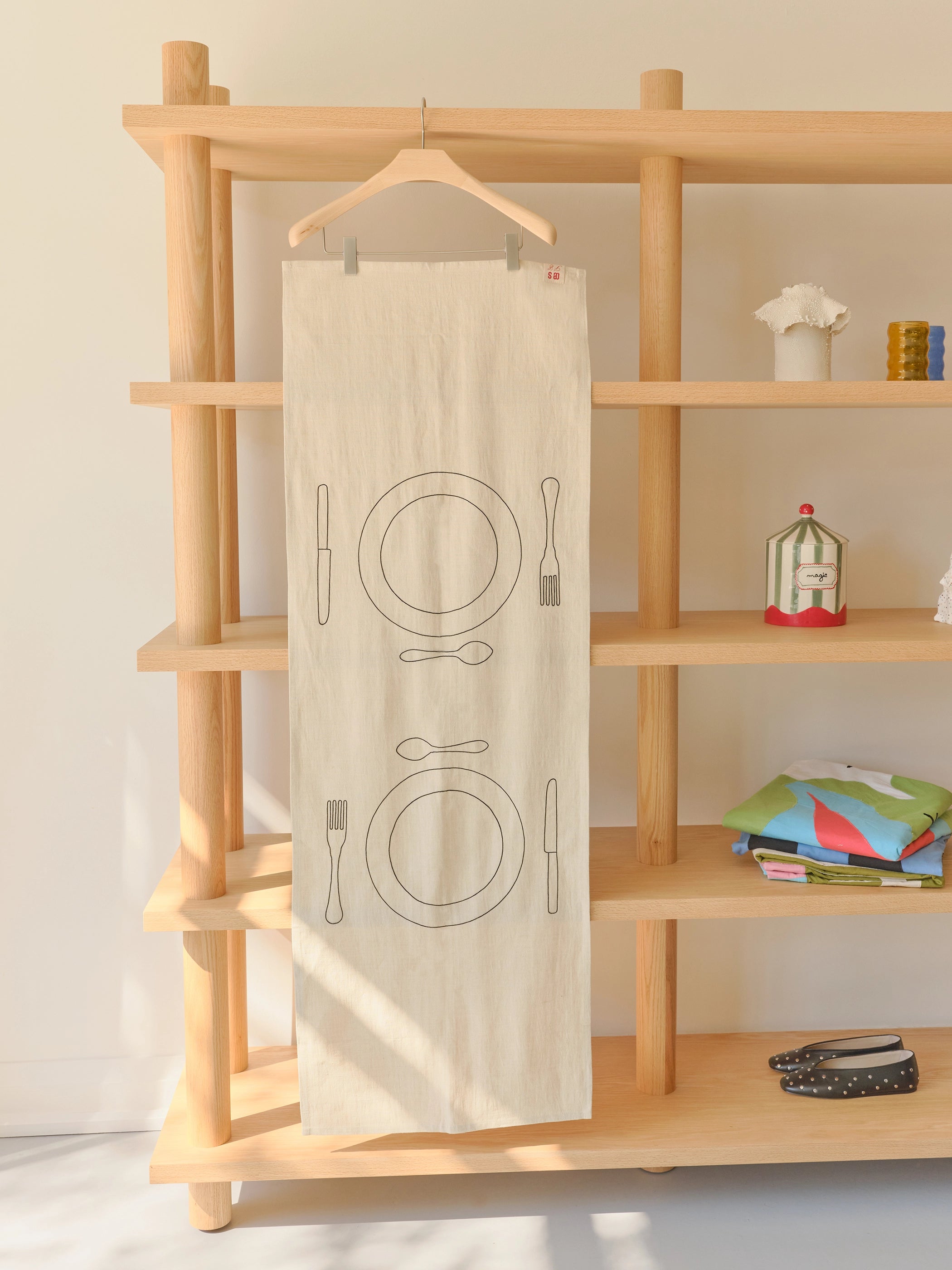 Minimaliste Duo Placemat (Black)