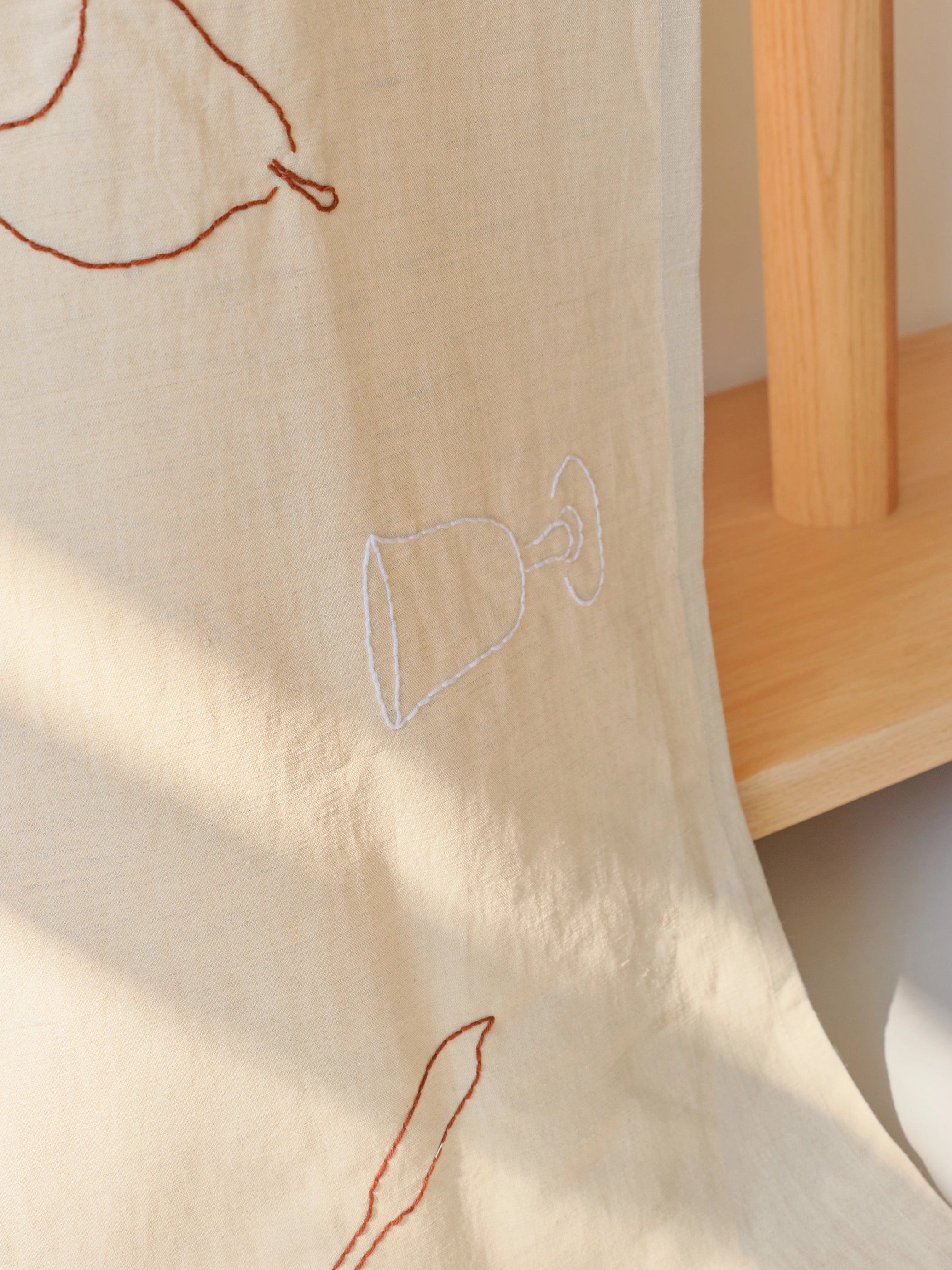 Fall Runner Custom Natural Beige Table Runner