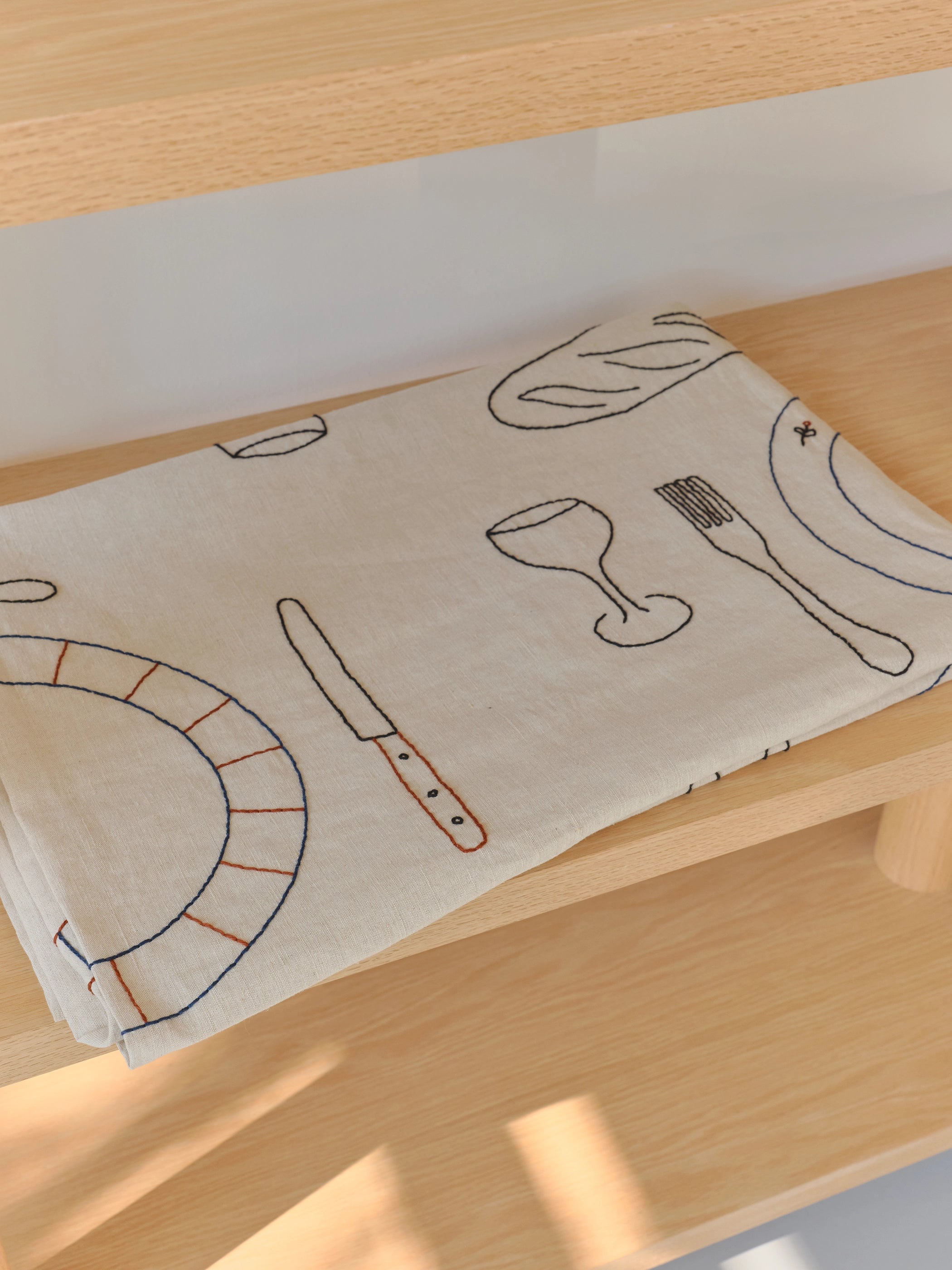 Table de Campagne Tablecloth for 6