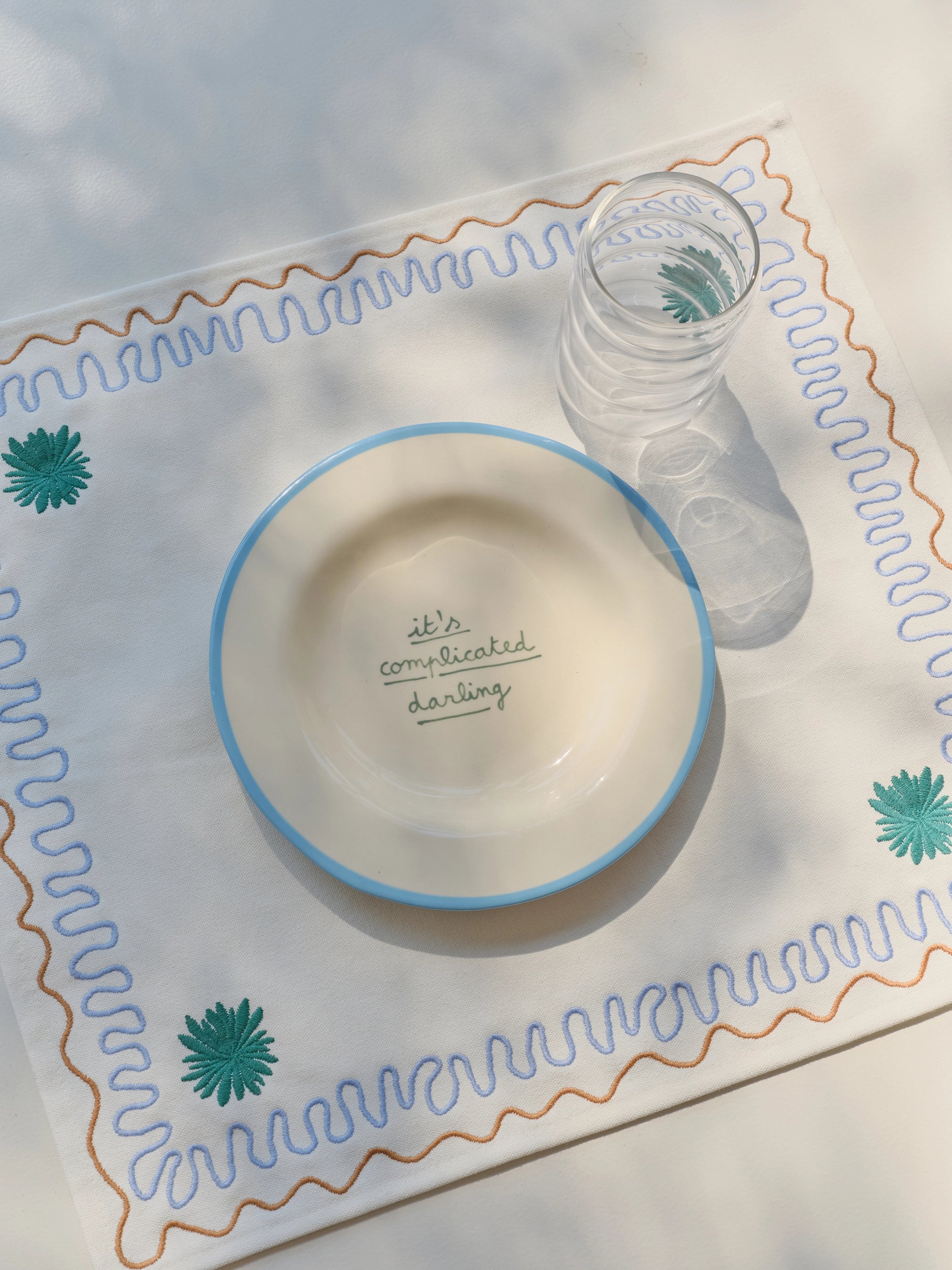 The Sea Urchin Placemat (Set of 4) (Green)