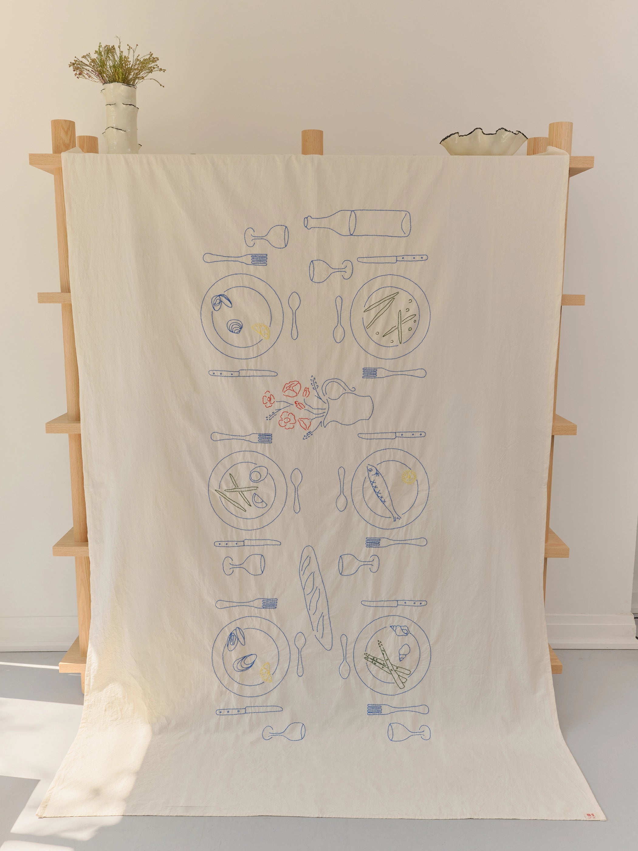 Repas du Bistrot Tablecloth for 6