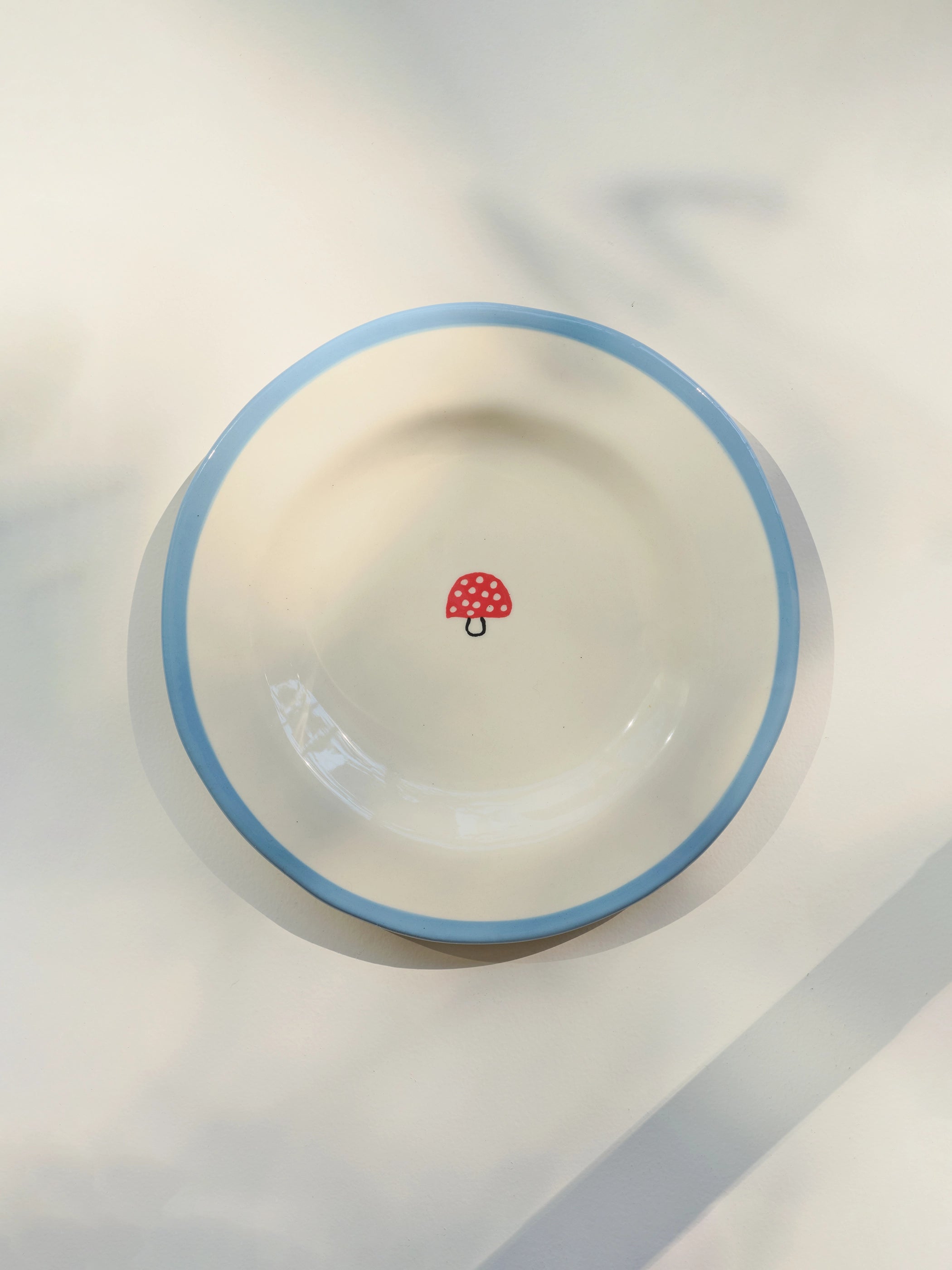 Mushroom Dessert Plate (Set of 4)