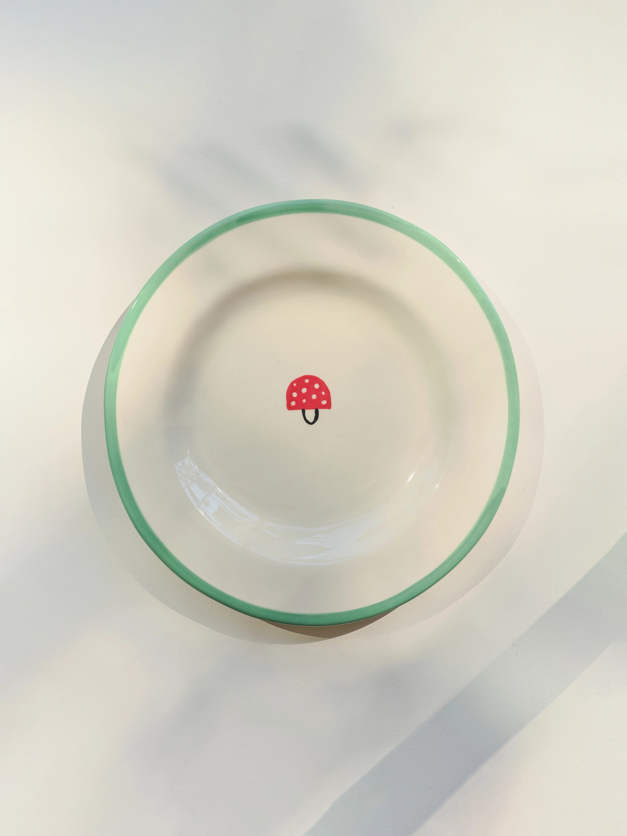 Mushroom Dessert Plate (Set of 4)