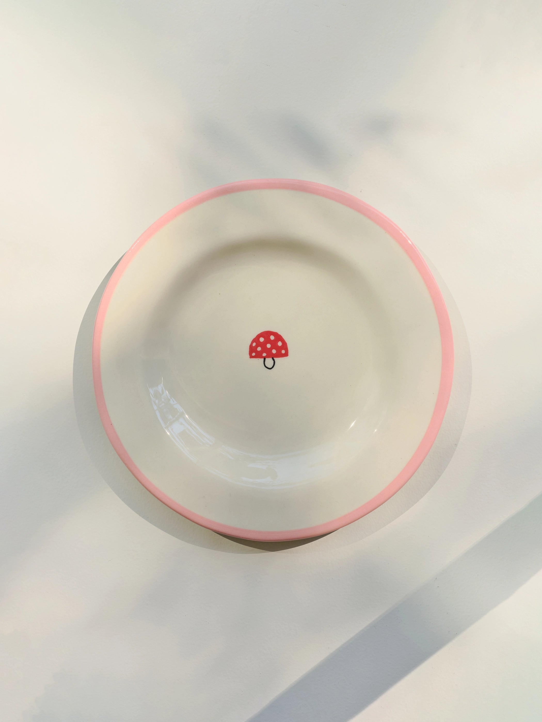 Mushroom Dessert Plate (Set of 4)