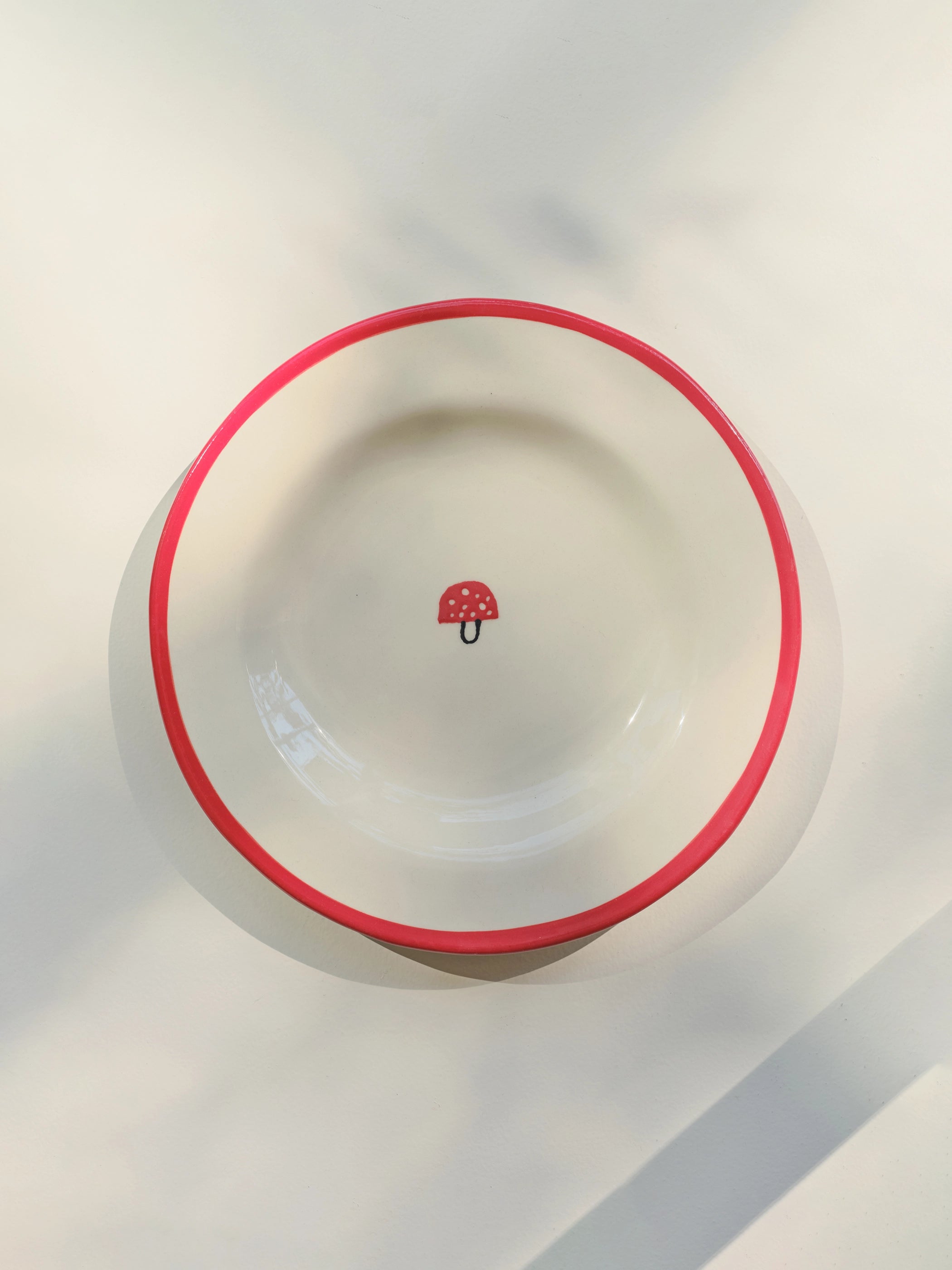 Mushroom Dessert Plate (Set of 4)