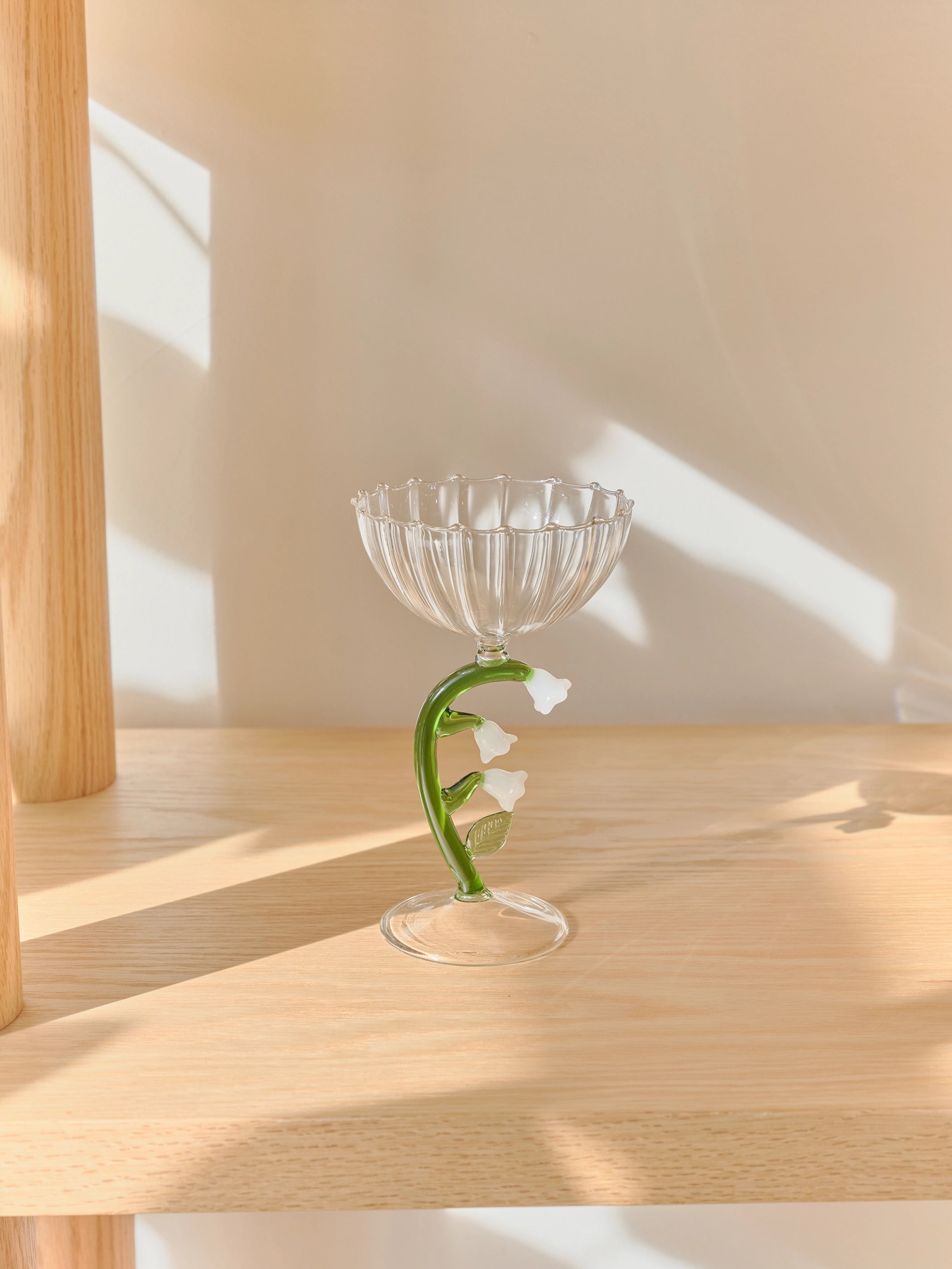 White Botanica Champagne Bowl