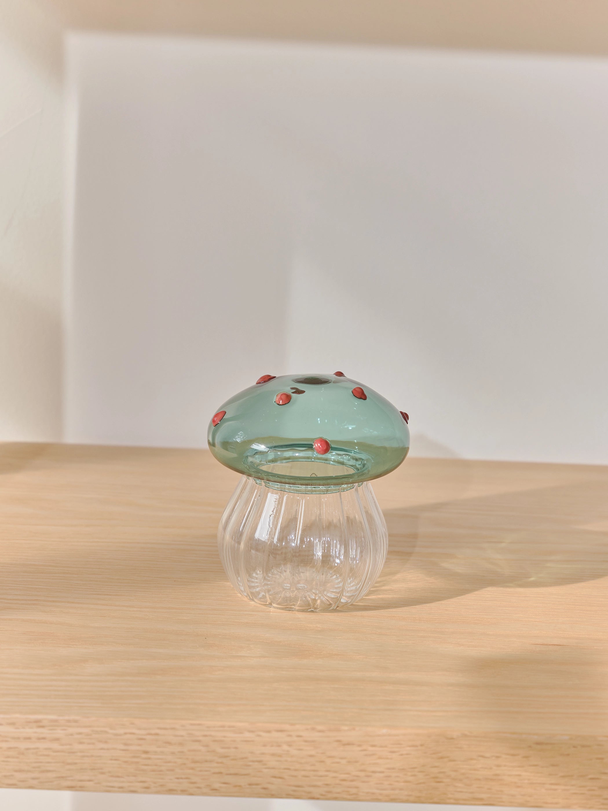 Green Mushroom Sugar Bowl