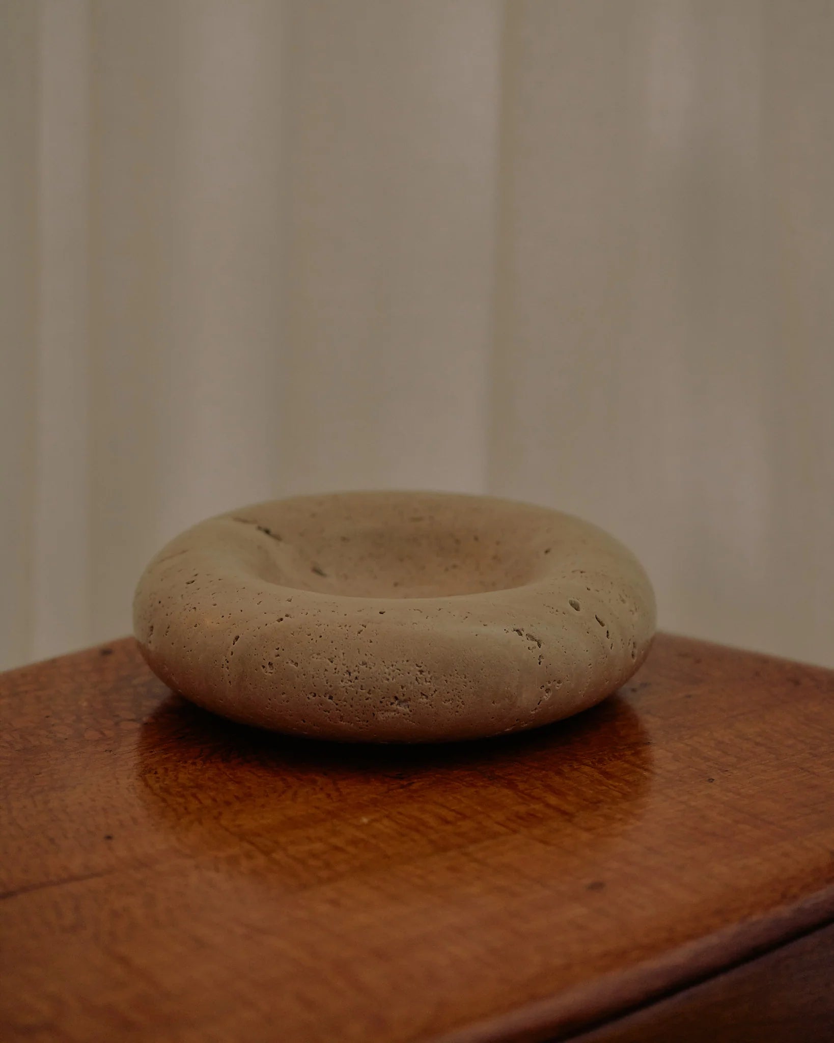 Travertine Bowl from STUDIO HENRY WILSON.