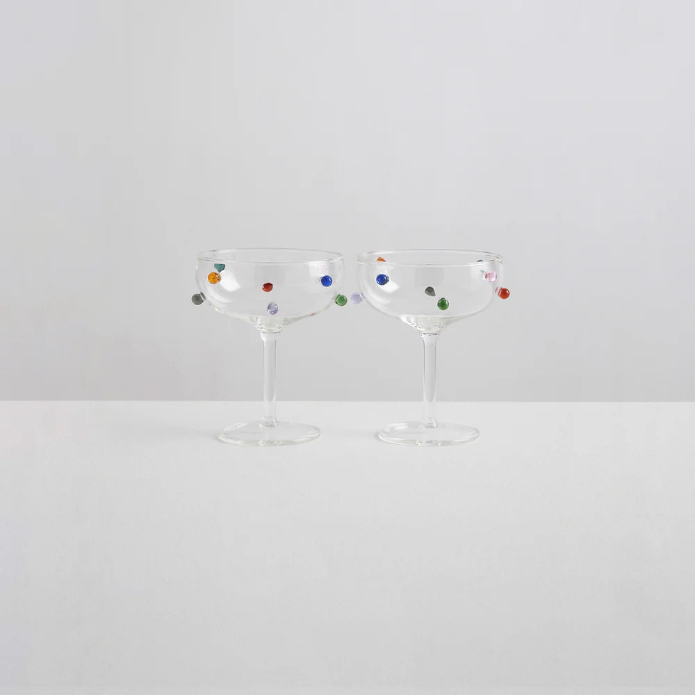 Pomponette Coupes (Set of 2)