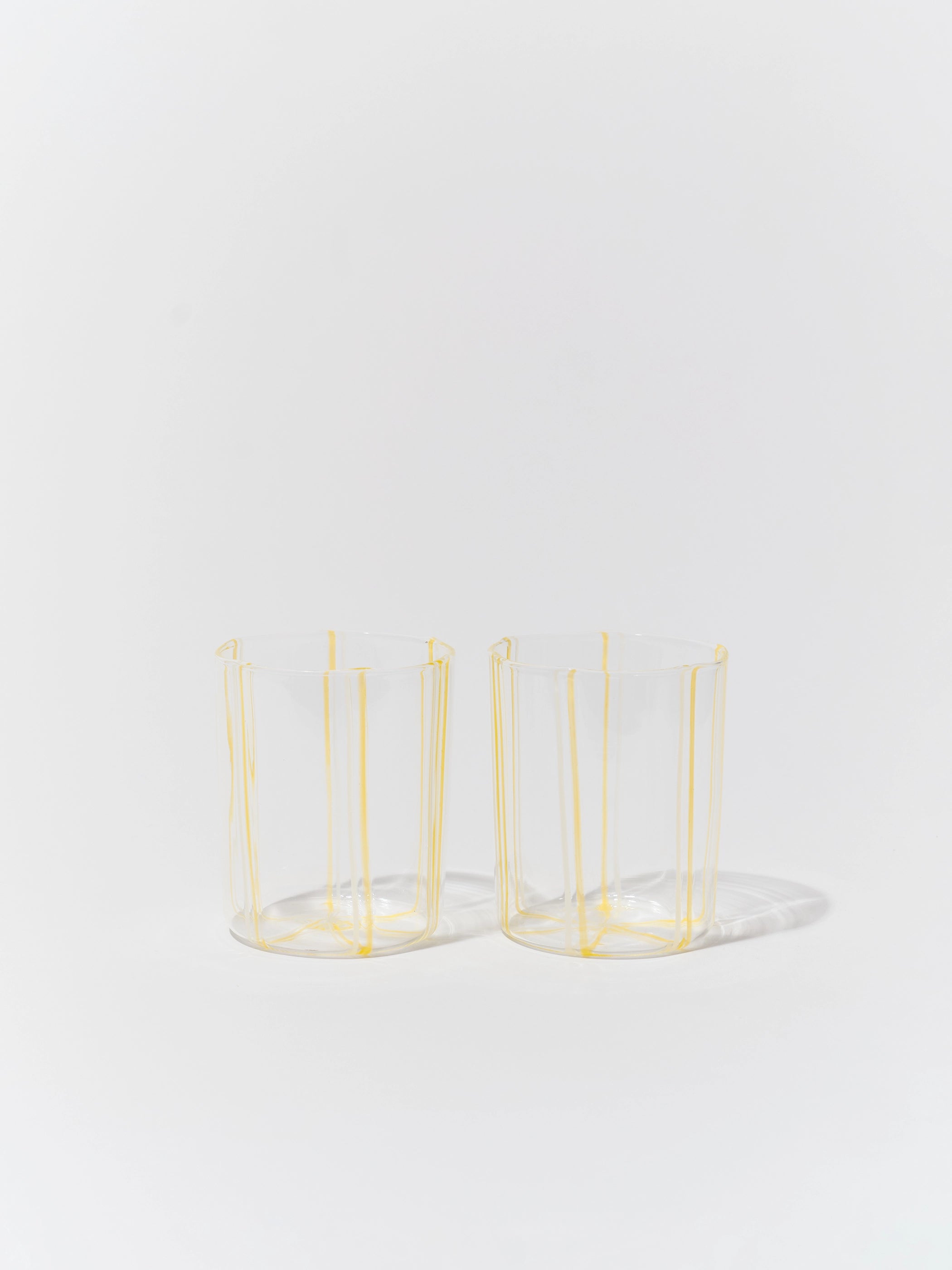 Grand Soleil Gobelets (Set of 2) (Yellow/White)