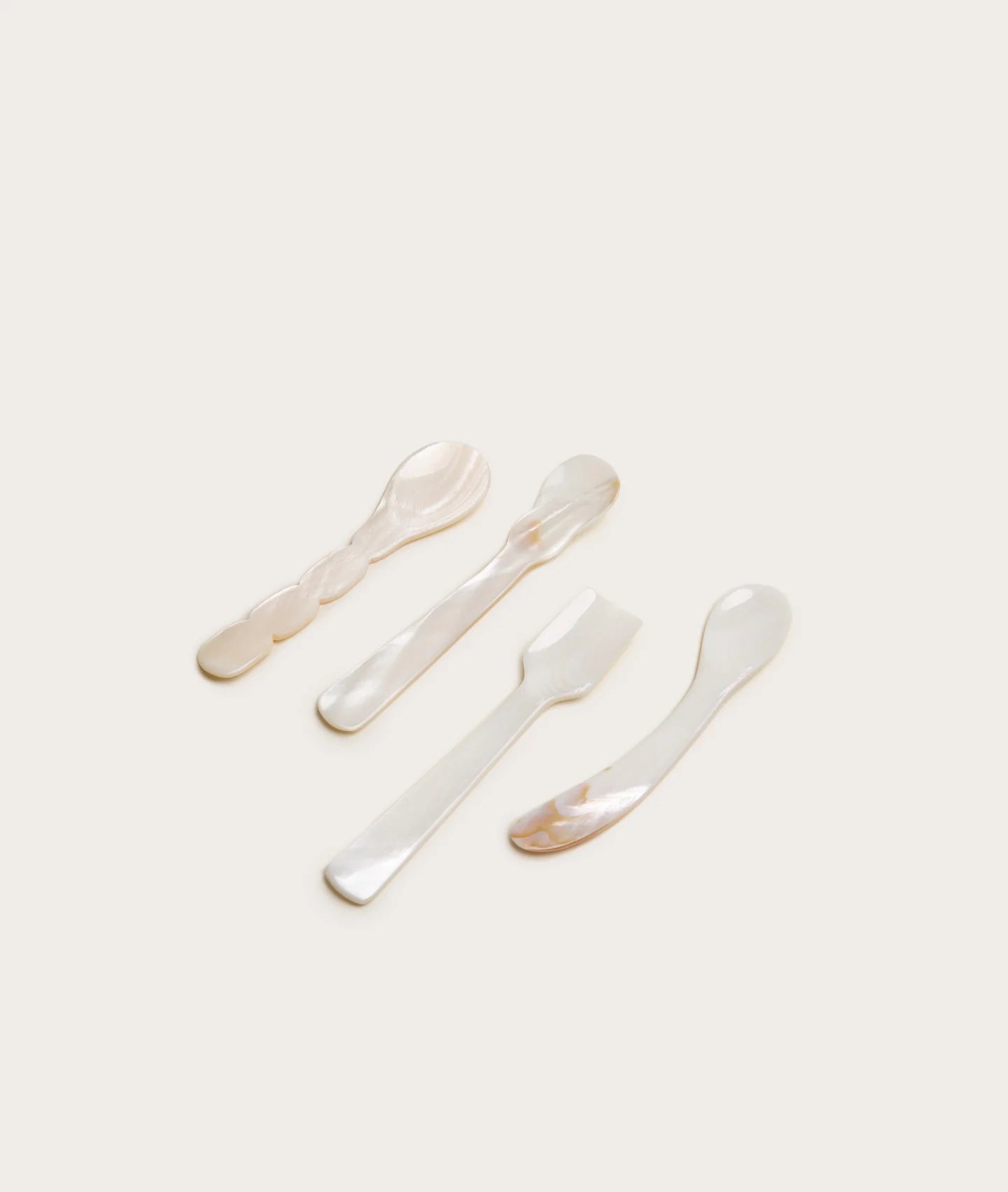 Mother of Pearl Spoon Set (Set of 4)