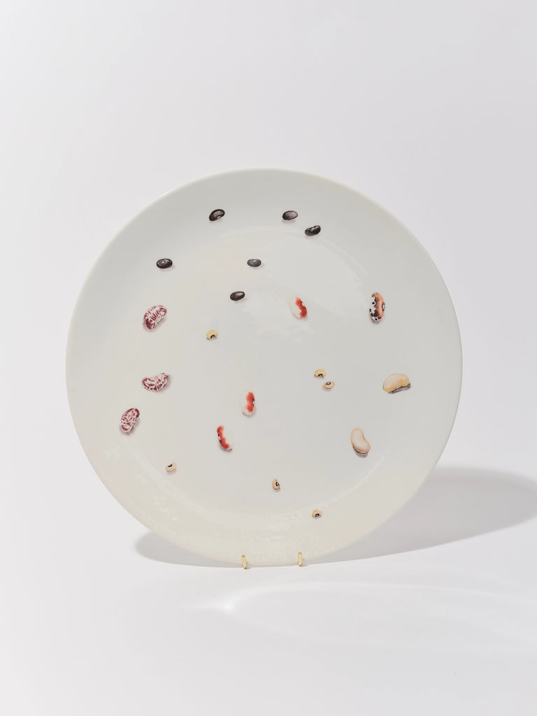 Bean Trompe L'Oeil Serving Plate