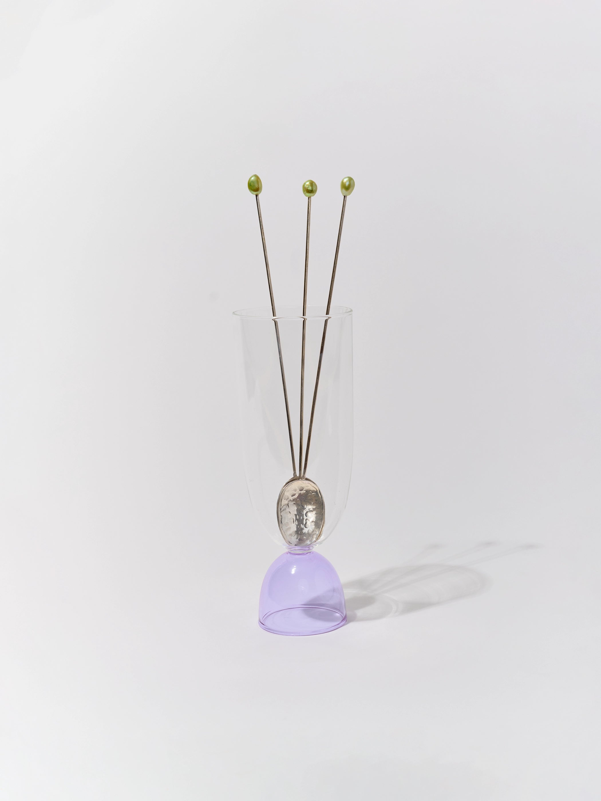 Iced Tea Spoon (Green Pearl)