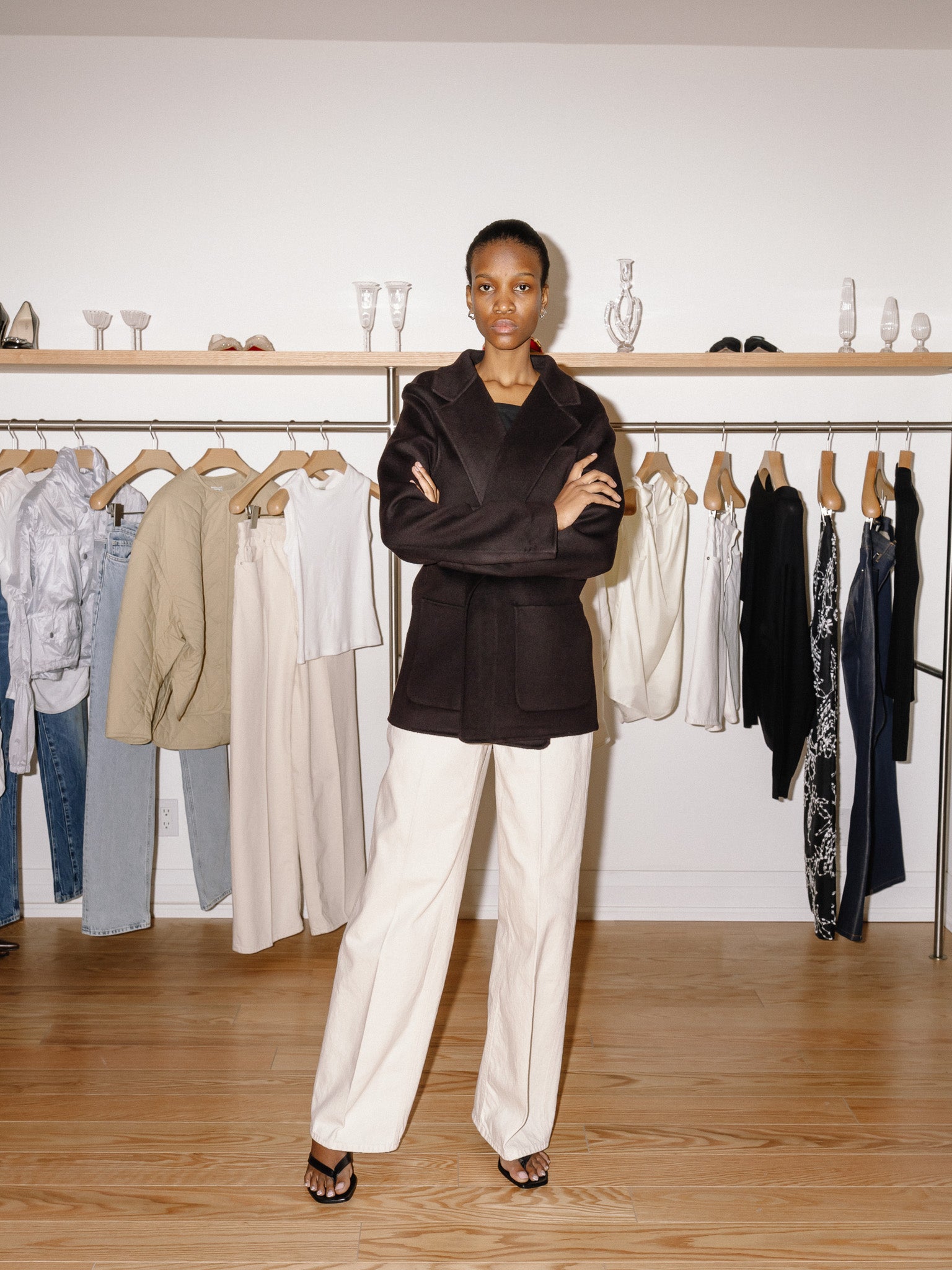 Patch Pocket Doublé Jacket (Espresso)