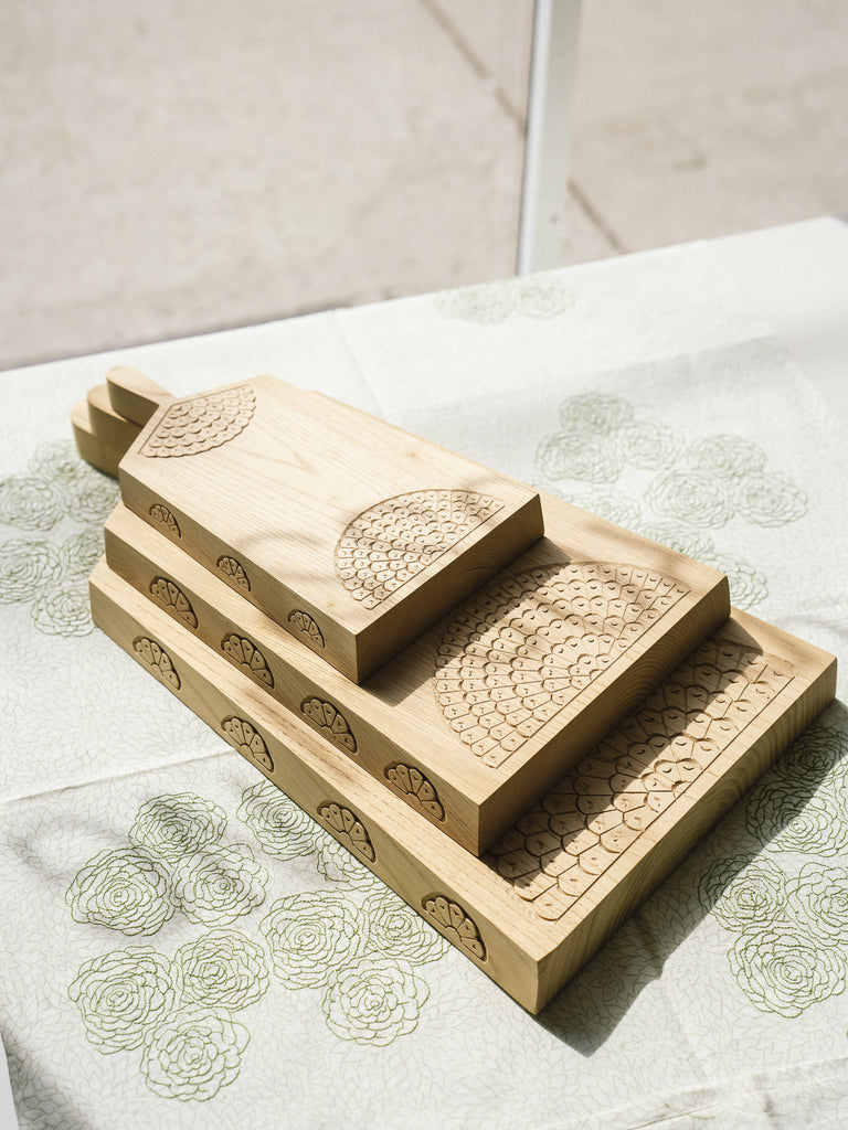Hand Carved Sardinian Serving Board (Small)