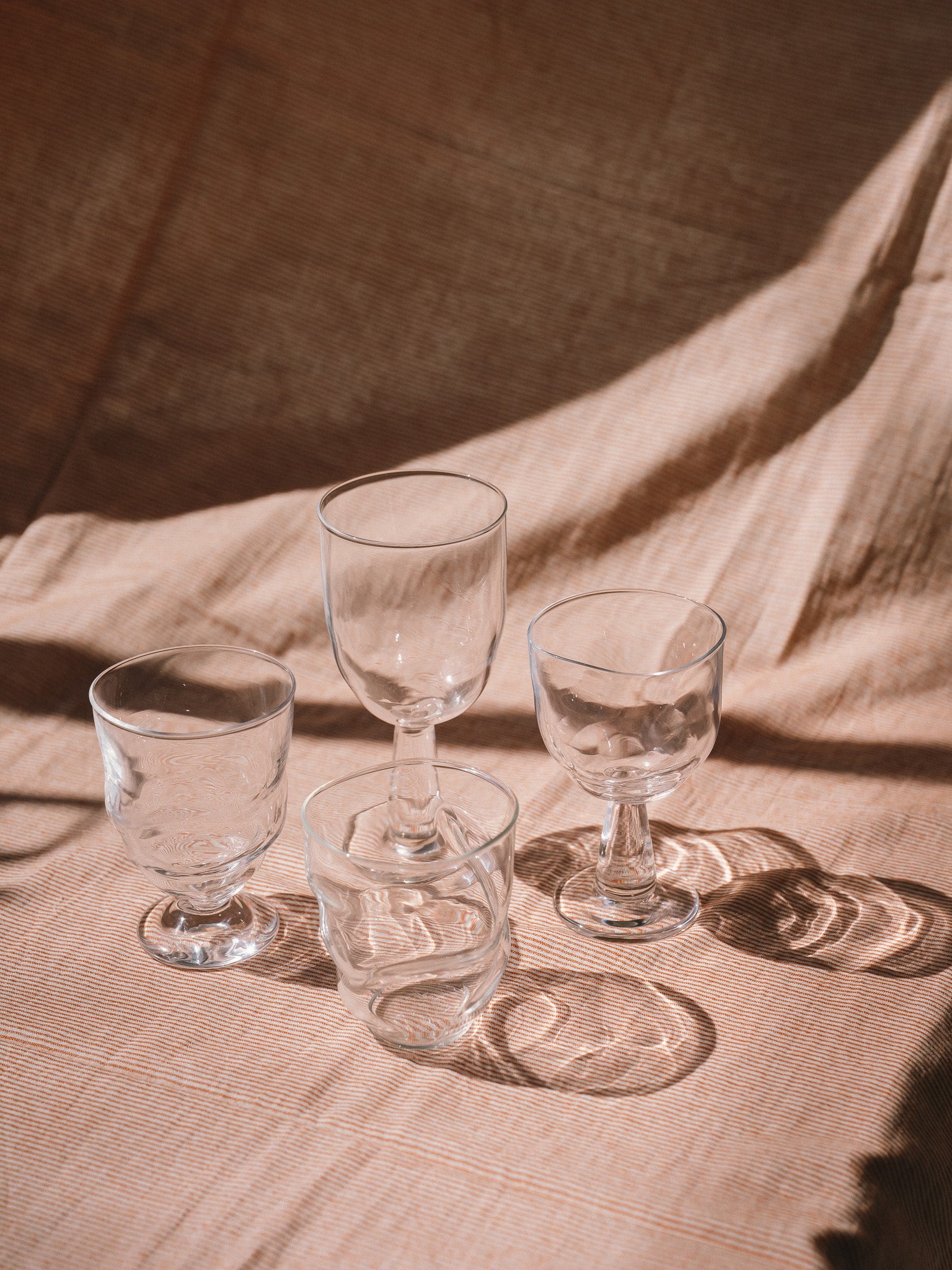 Twisted Liqueur Glass