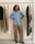 Wool Fulling Flannel Drawstring Pants (Top Brown)