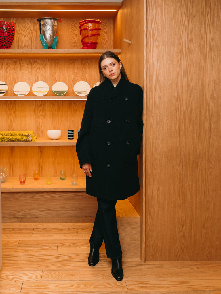 Cross Caban (Charcoal)