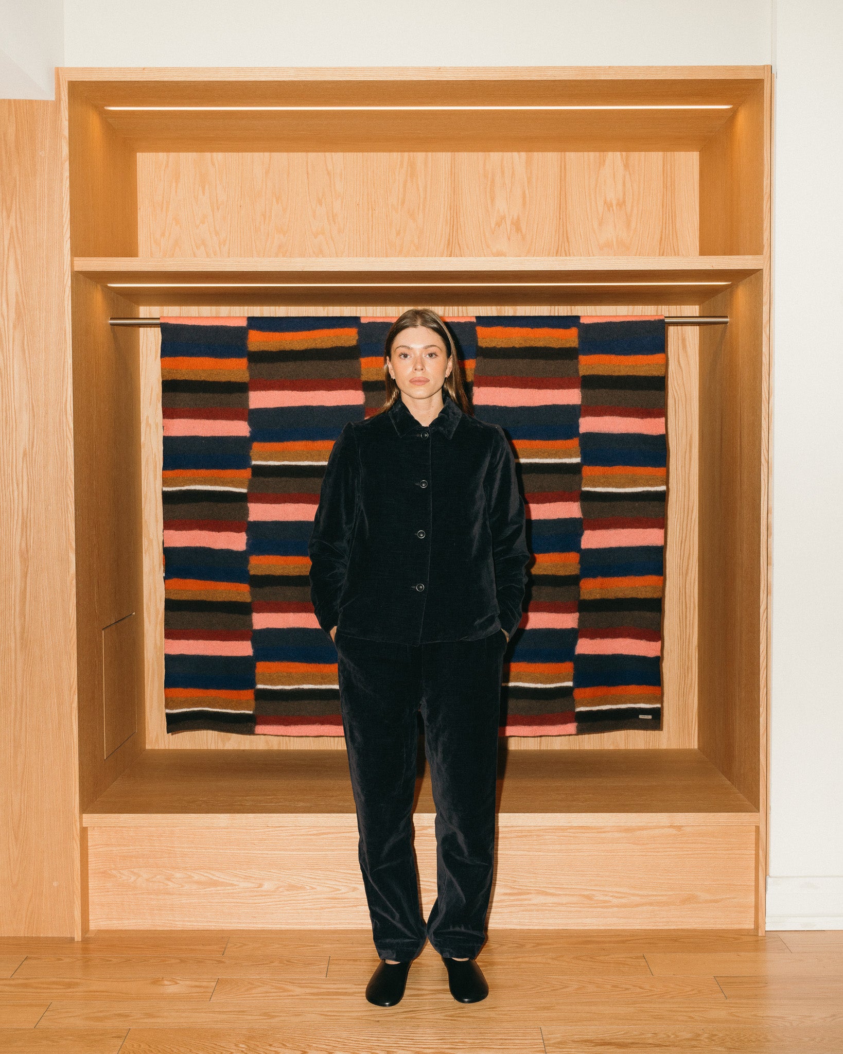 Long Chasse Pant (Navy)