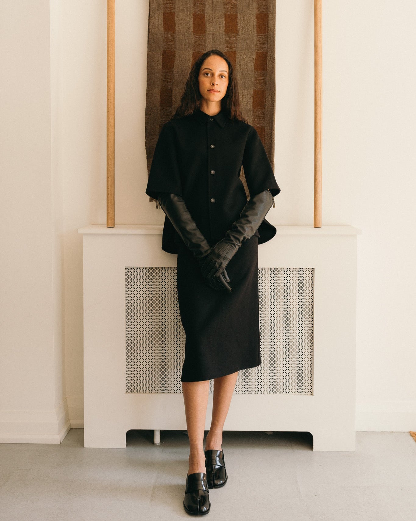 Bardi Shirt Style Jacket (Black)