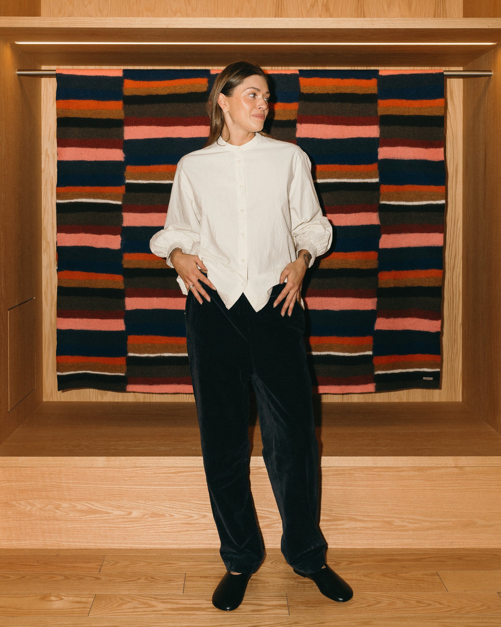 Long Chasse Pant (Navy)