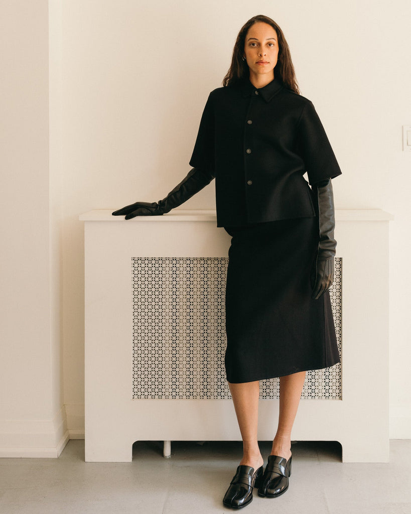 Sutton A-Line Skirt (Black)