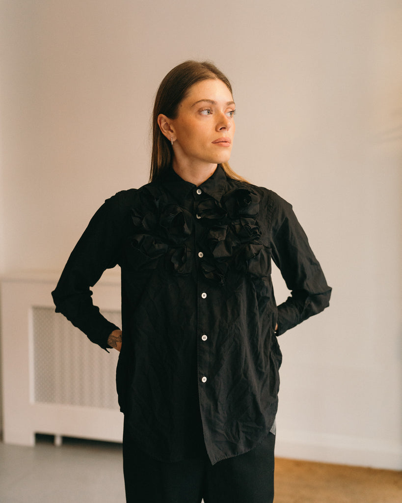 Ruffled Blouse from COMME DES GARCONS.