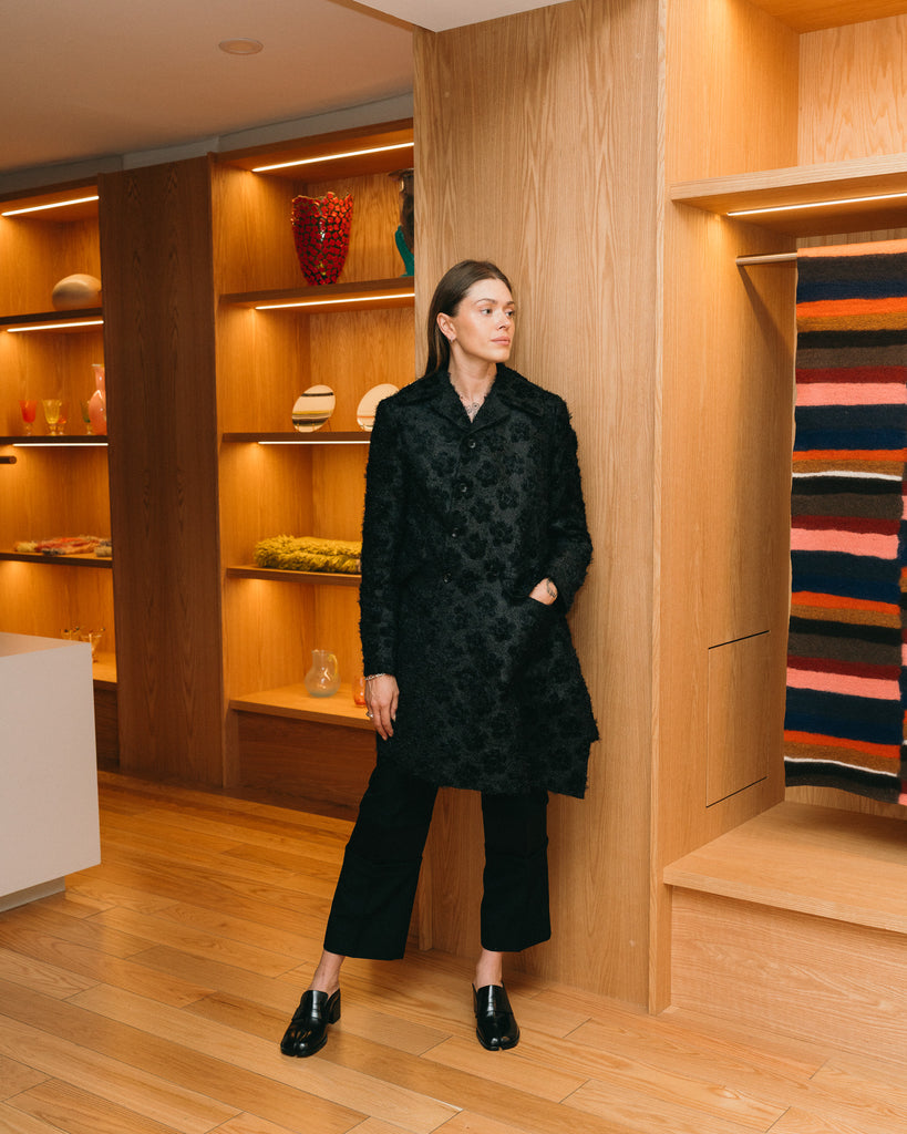 Textured Coat from COMME DES GARCONS.