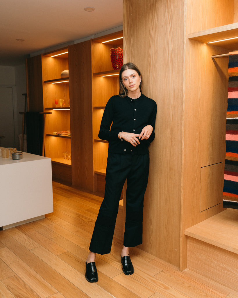 Pleated Panelled Pants from COMME DES GARCONS.