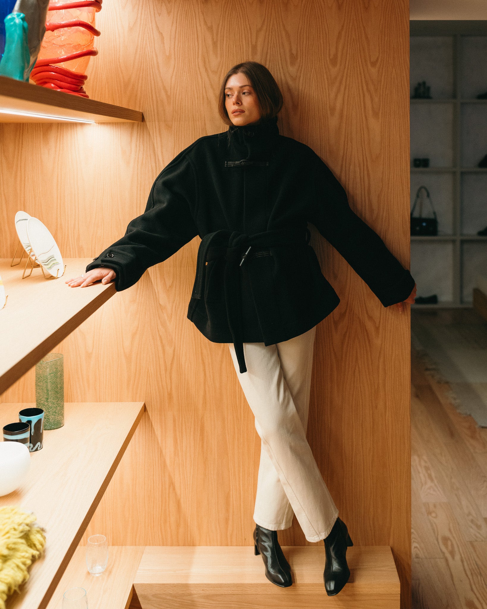 Short Duffle Coat from LEMAIRE.