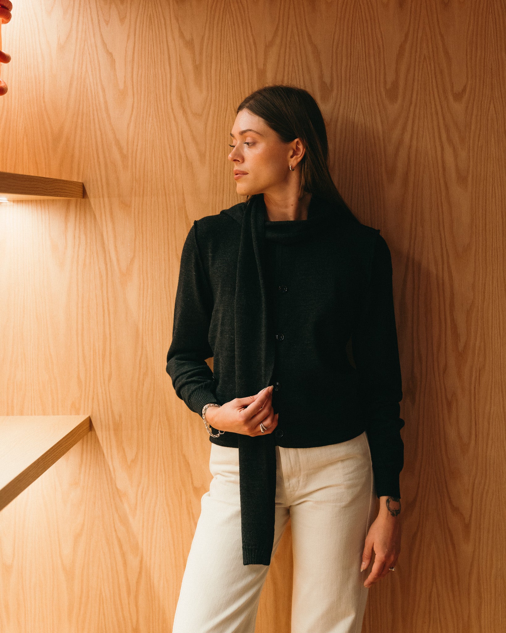 Twisted Cardigan from LEMAIRE.