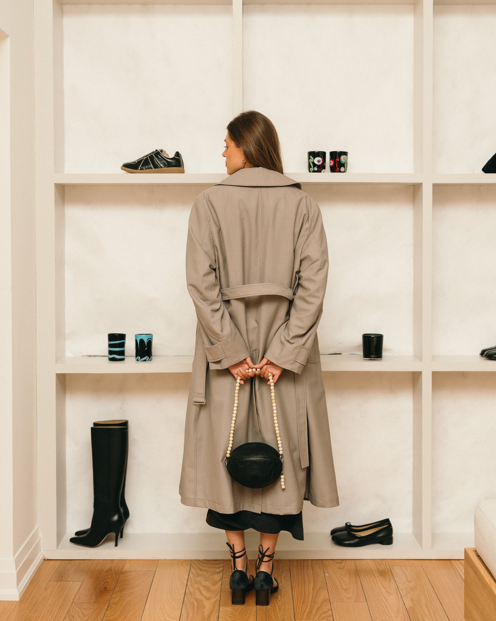 Trench Coat (Light Taupe)