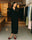 Flannel Polo Dress (Black)