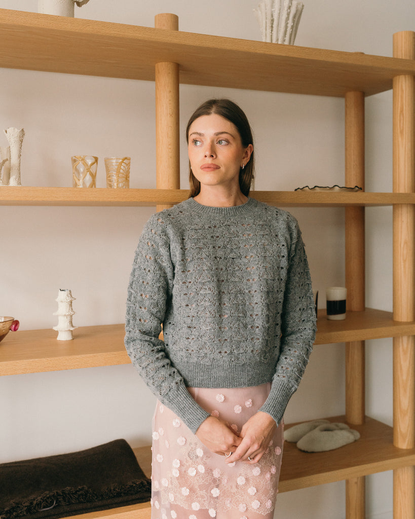 Bidane Pullover (Light Grey)