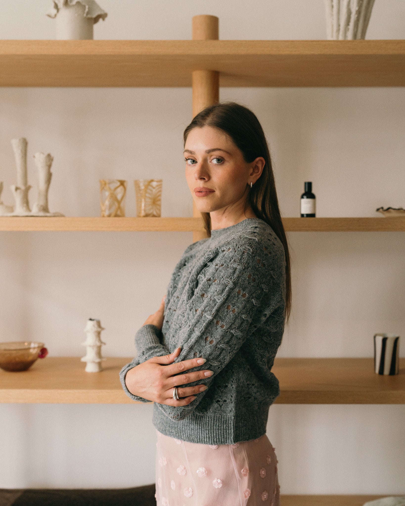 Bidane Pullover (Light Grey)