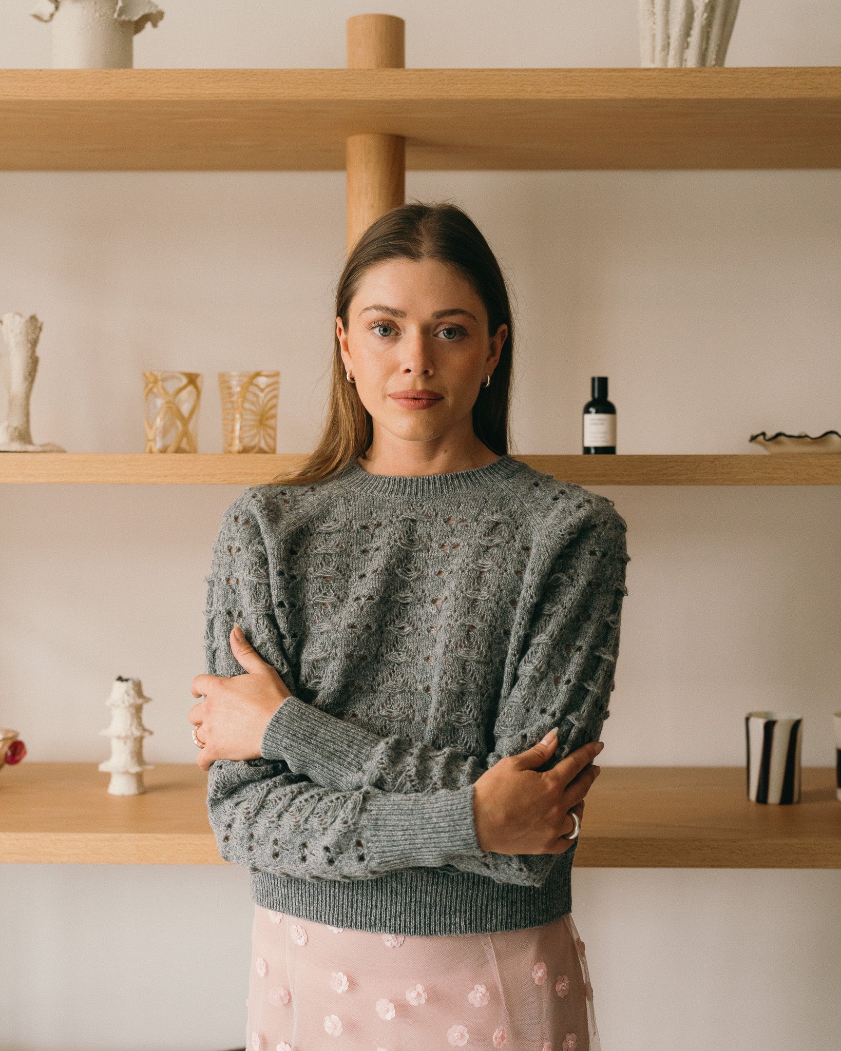 Bidane Pullover (Light Grey)