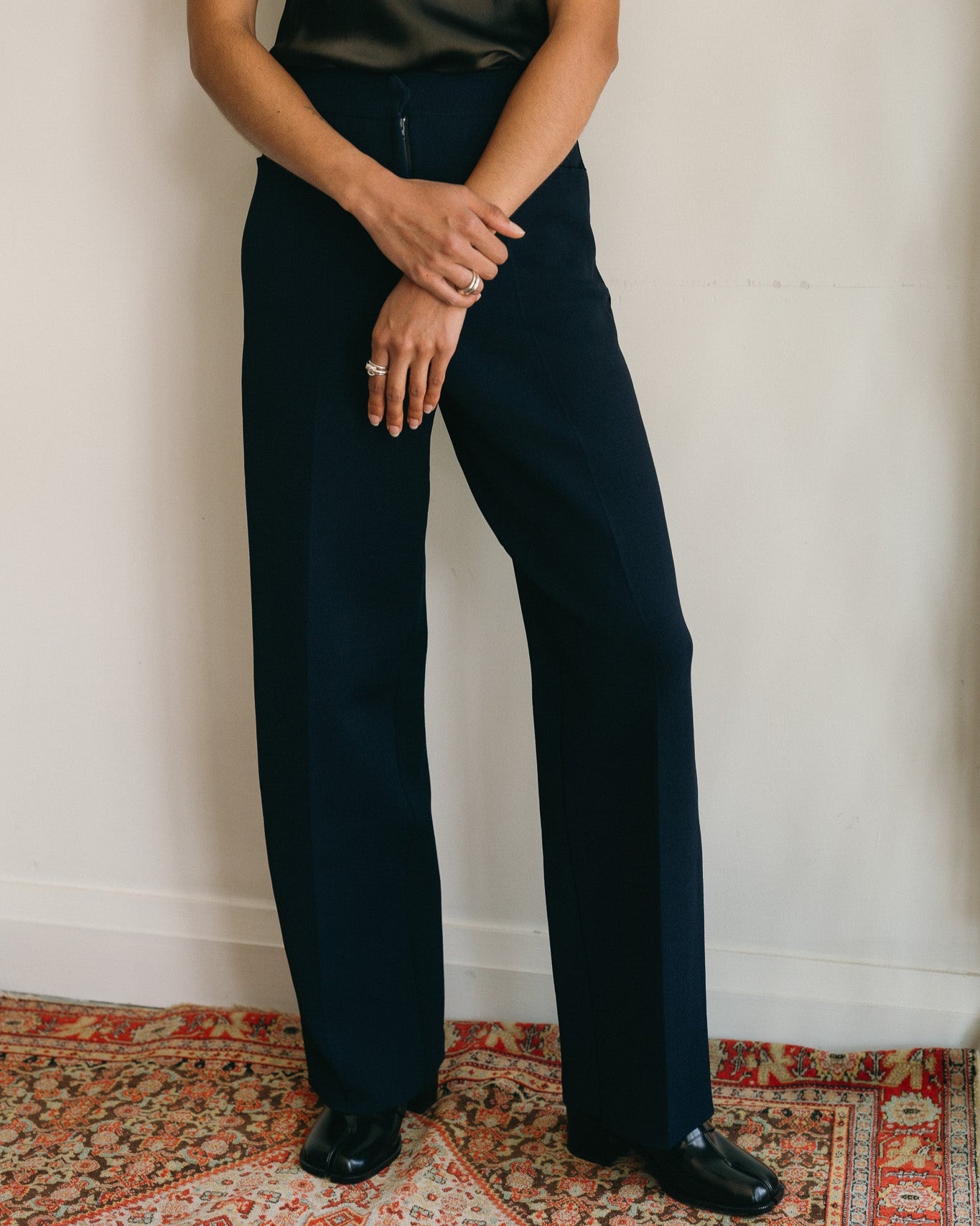 Palazzo Pant (Navy)