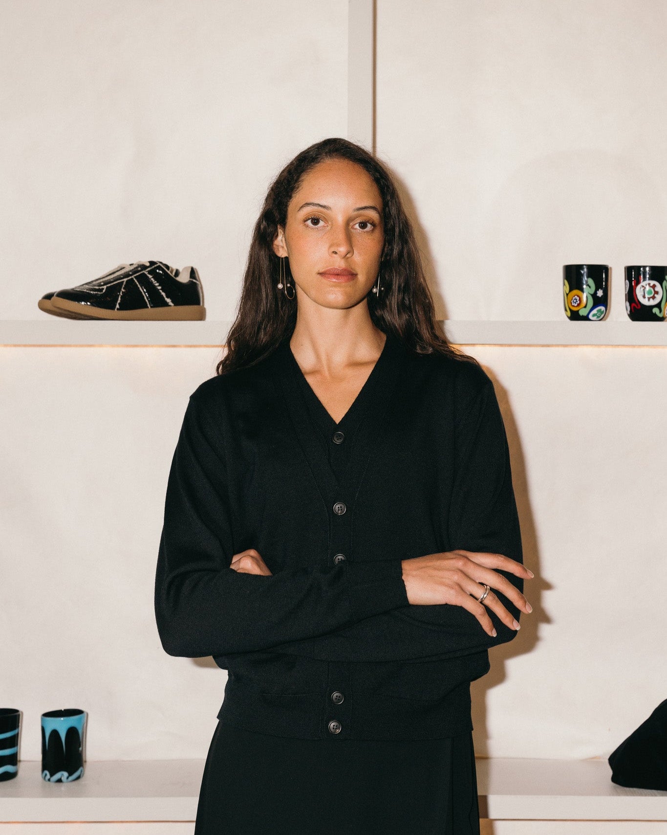 Double Cardigan (Black)