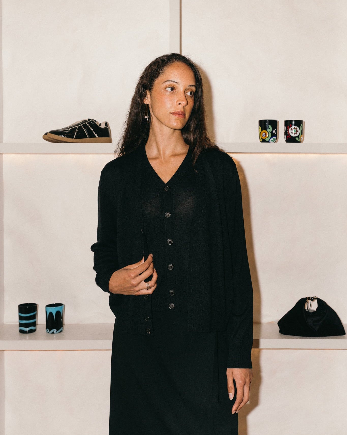 Double Cardigan (Black)