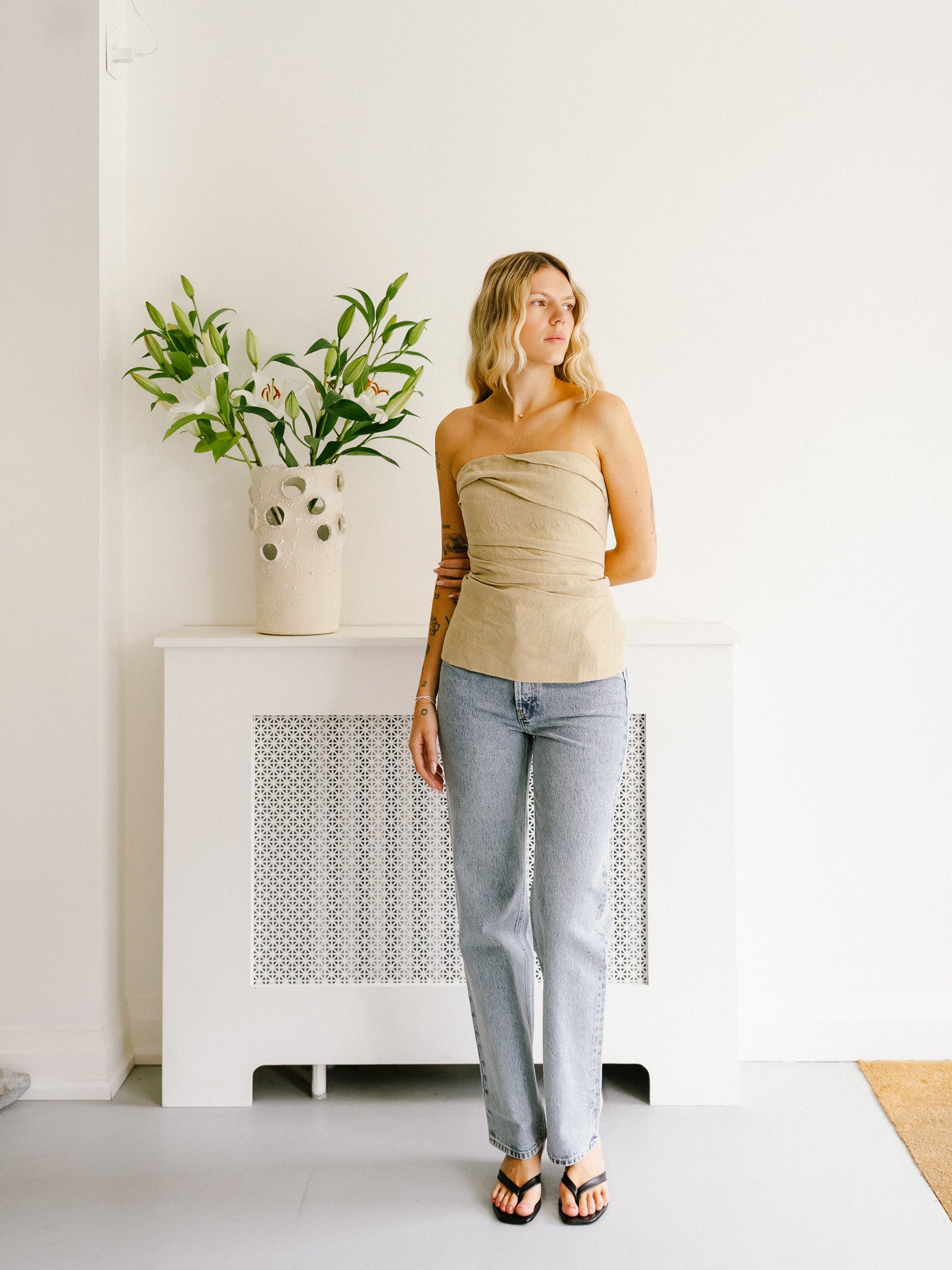 Classic Cut Denim Full Length (Cool Blue)