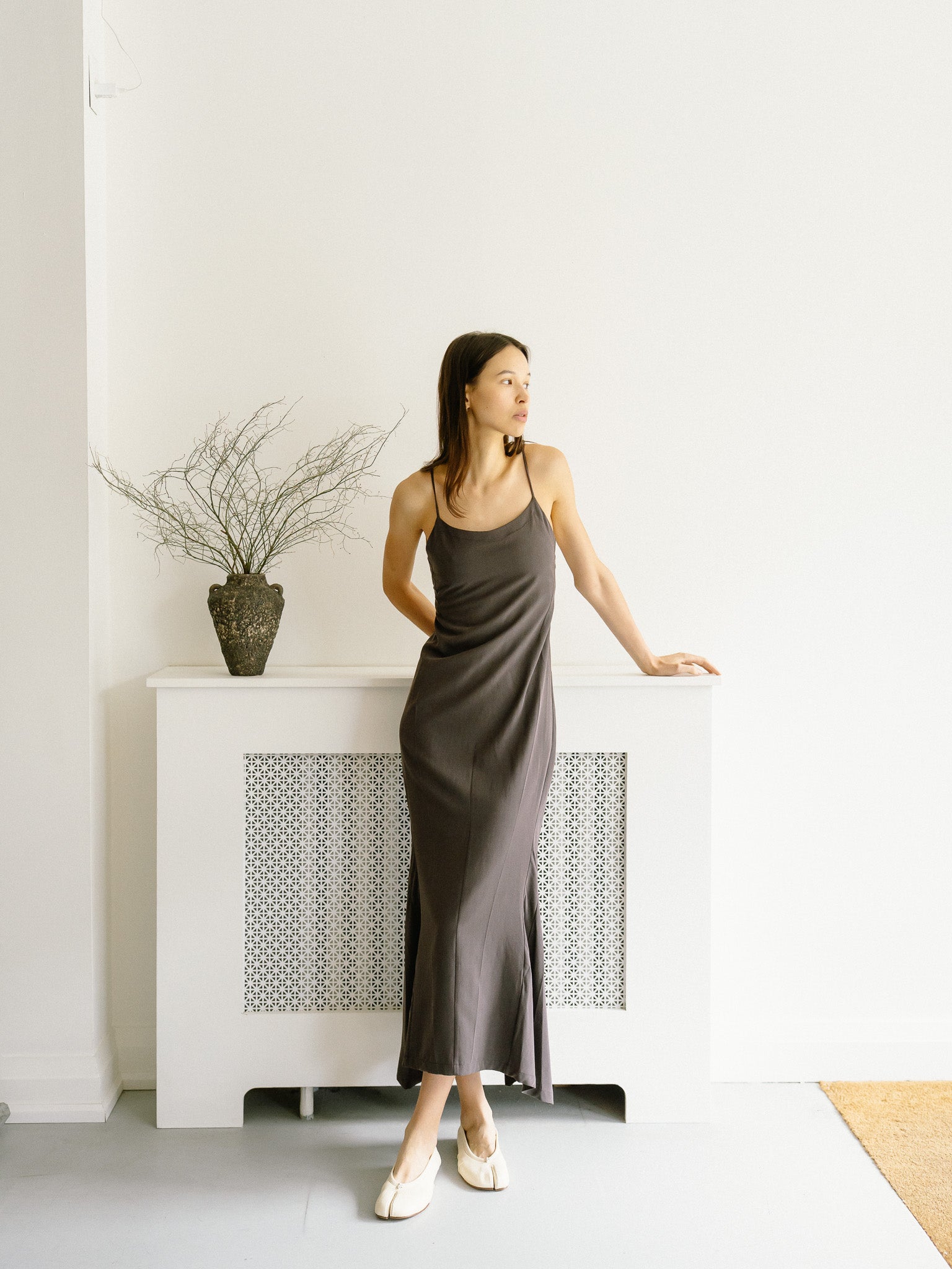 Naiad Dress (Chocolate Plum)