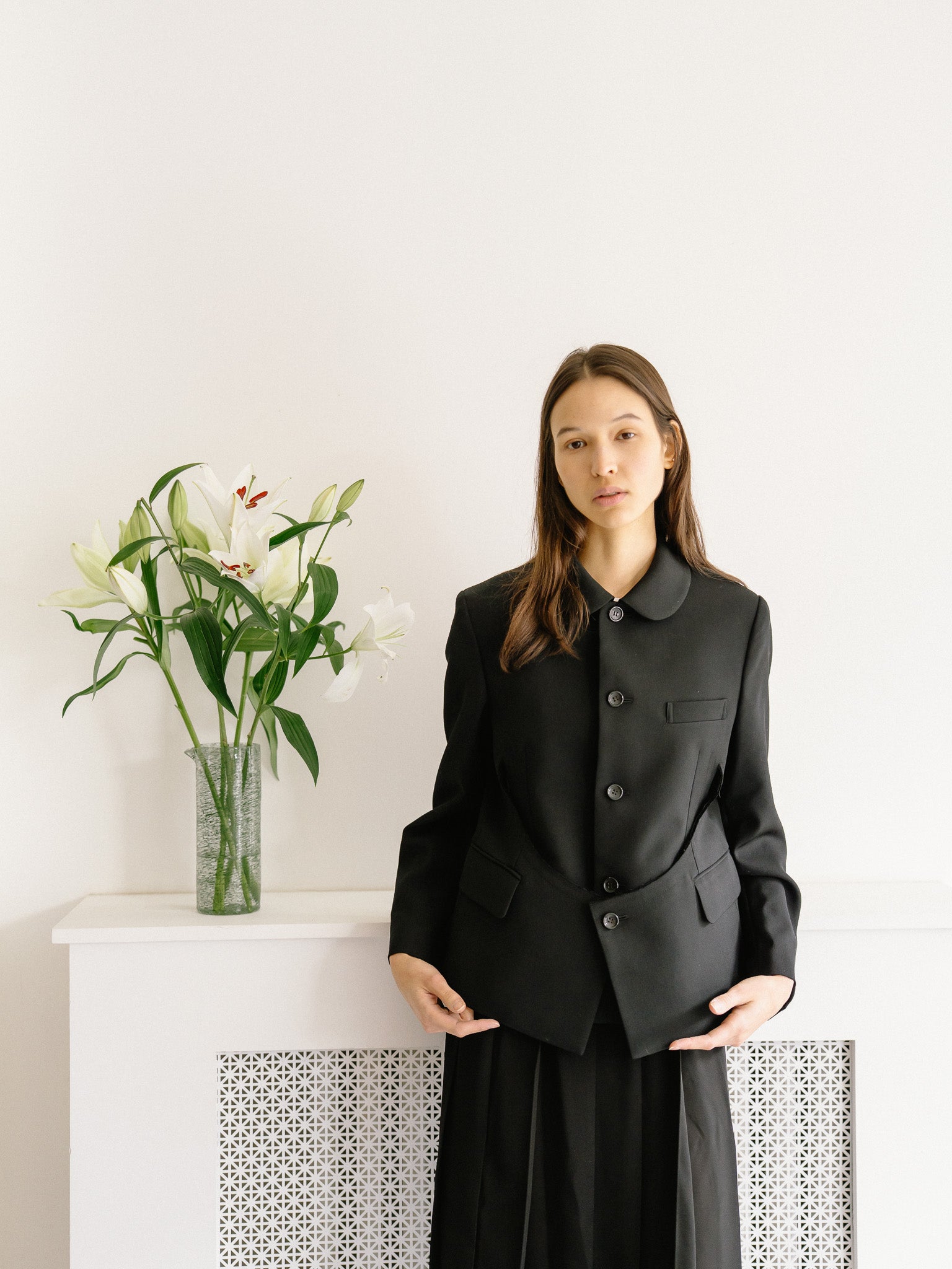 Cut Out Blazer Jacket