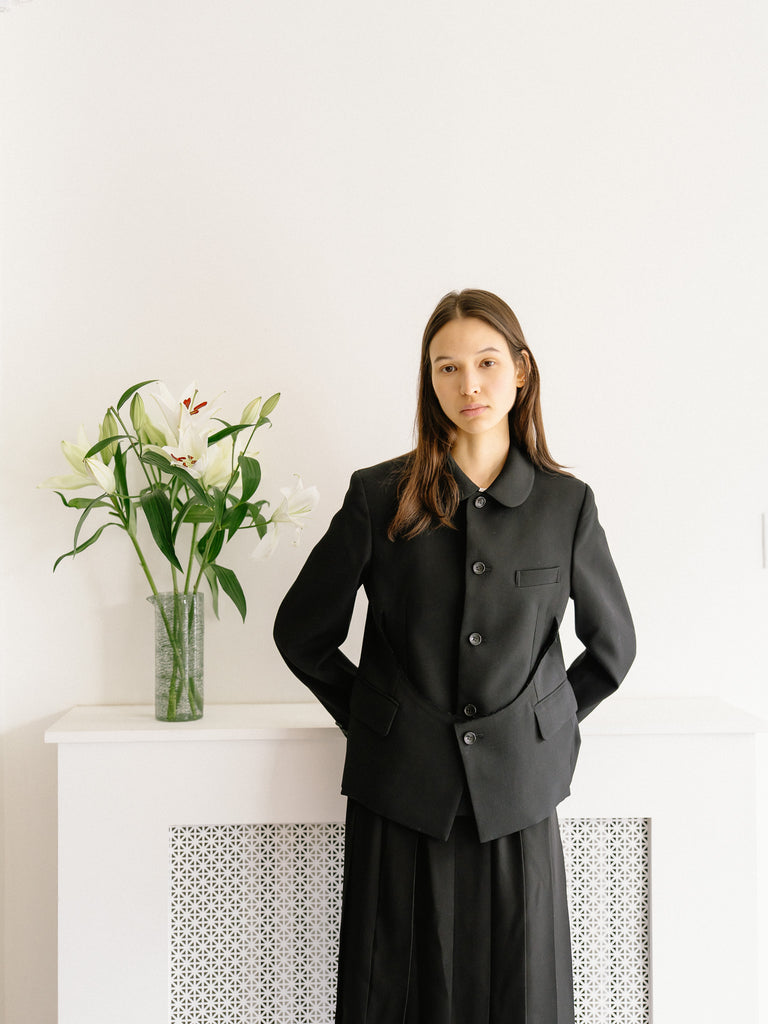 Cut Out Blazer Jacket