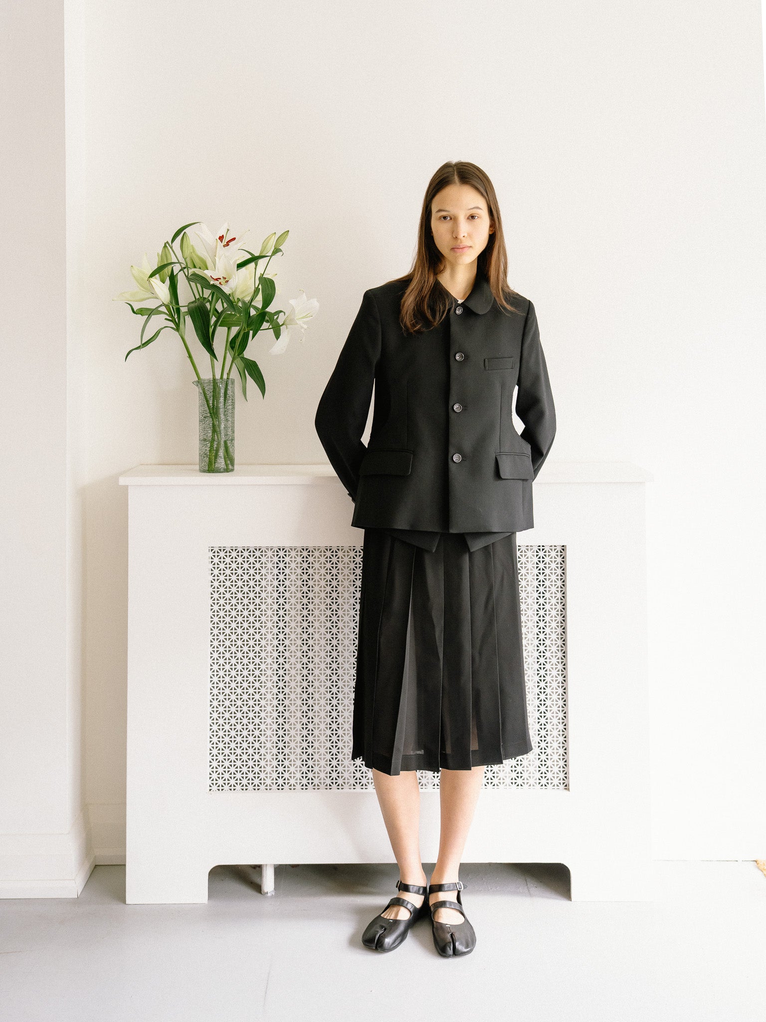 Cut Out Blazer Jacket