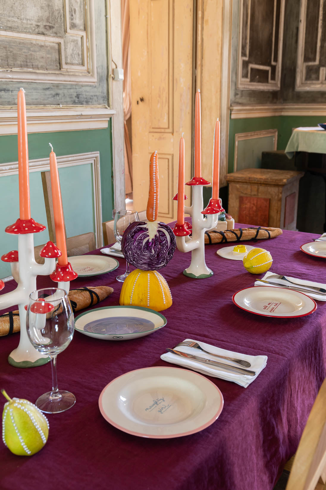 Magic Champs Candleholder (Red)