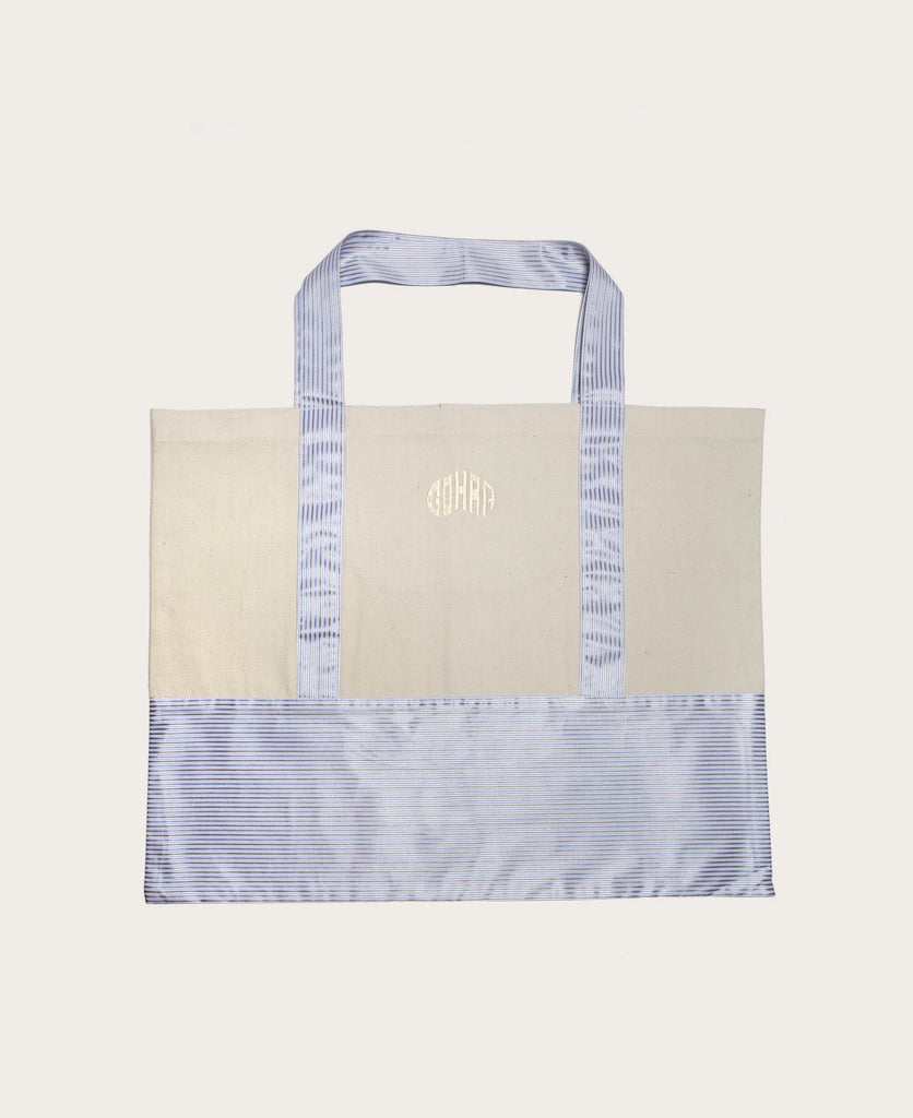 Gohar World Tote (White Stripe)