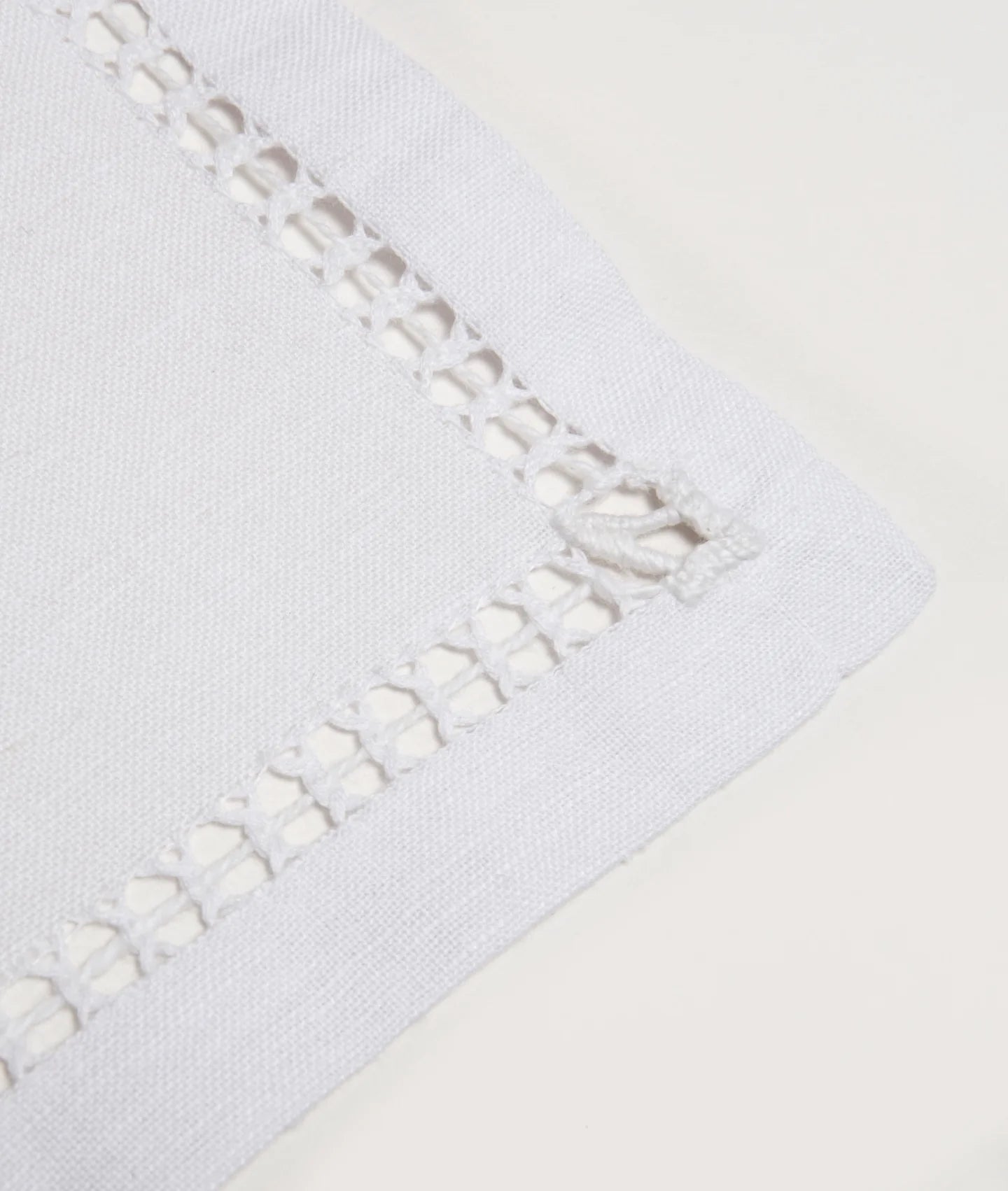 Cocktail Napkin With A Jour Stitch (Set of 2)