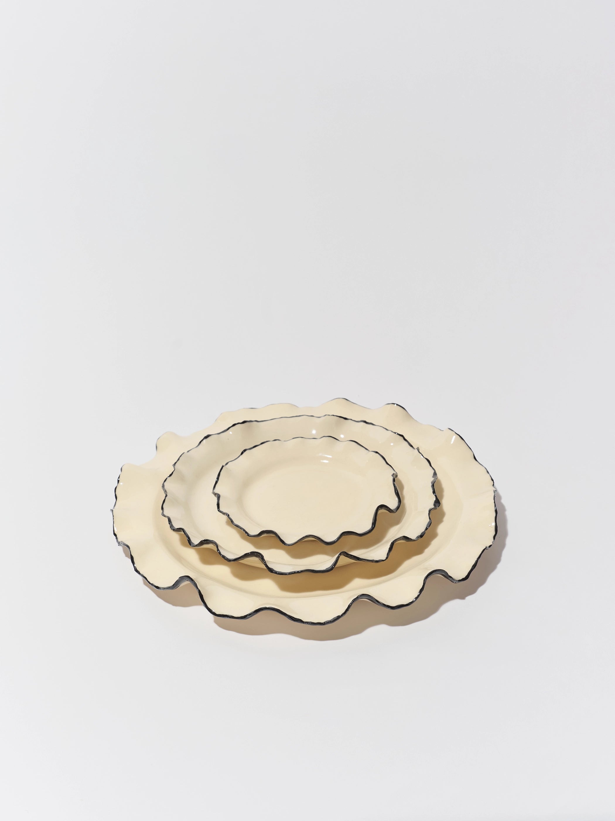 Ruffle Plate (Dinner)