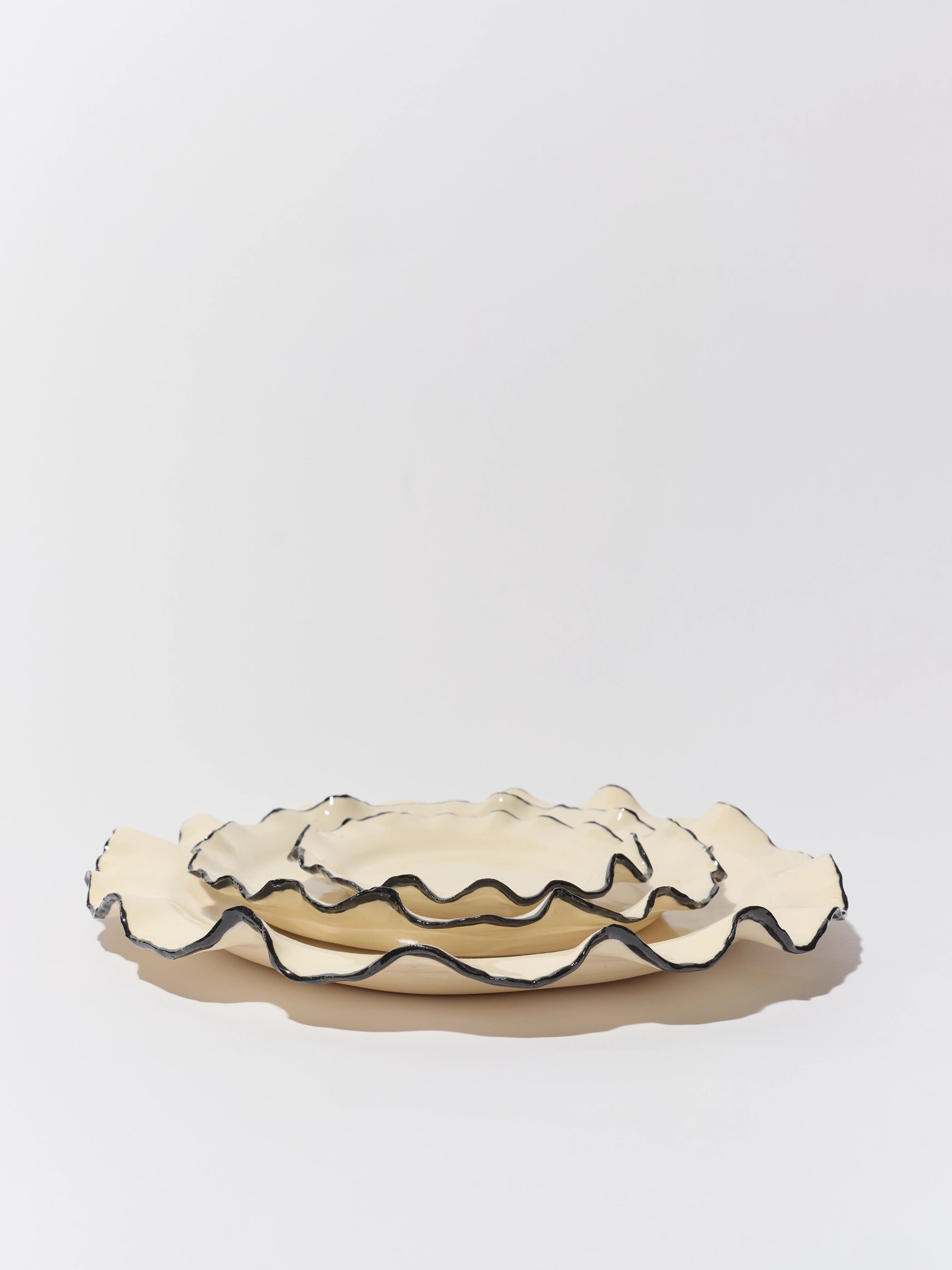 Ruffle Plate (Salad)